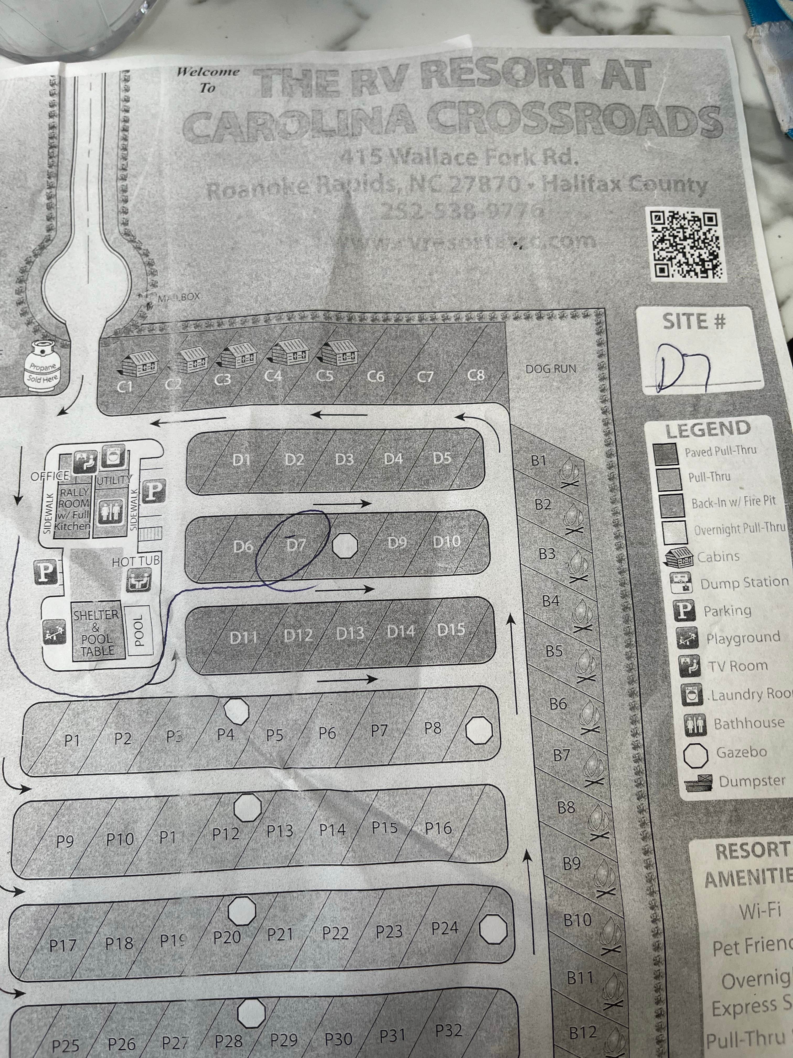 Camper-submitted photo at RV Resort At Carolina Crossroads near Hollister, NC