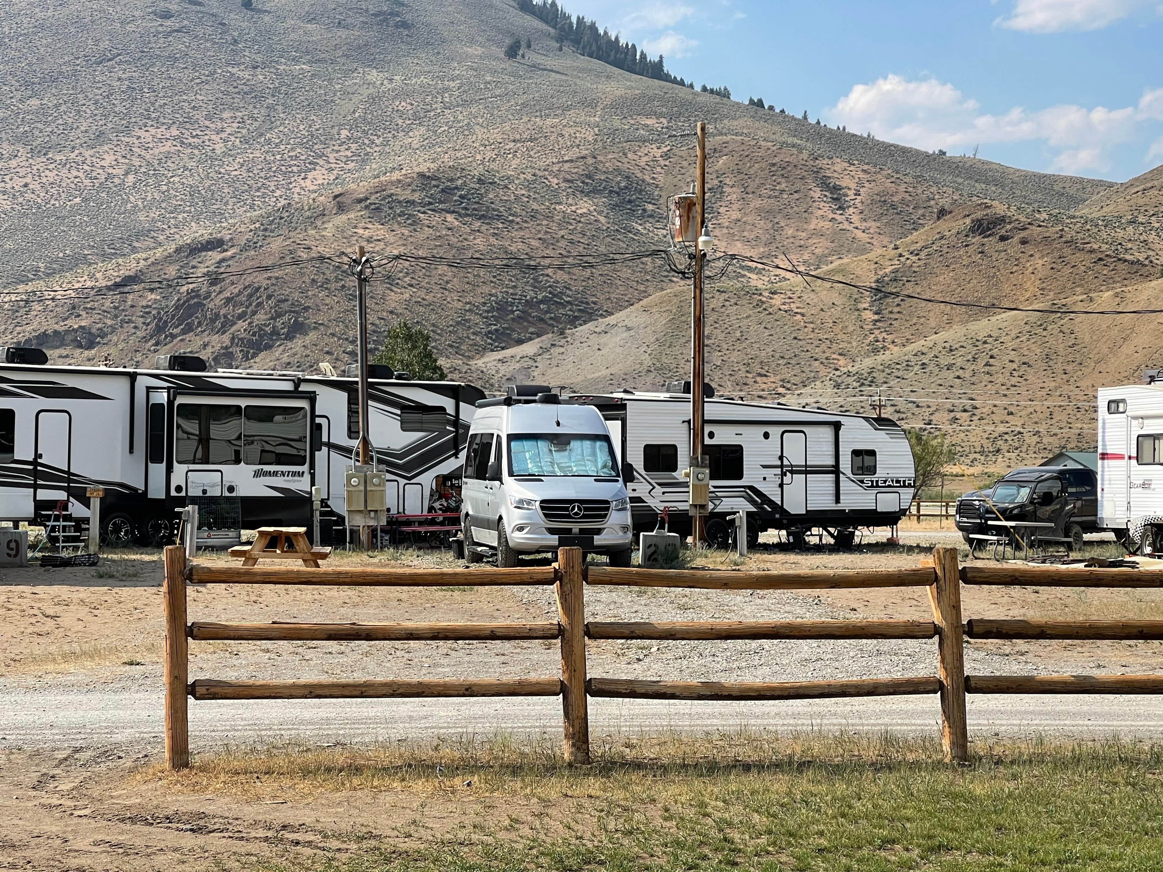 Camper-submitted photo at The Sawmill Station near Challis, ID