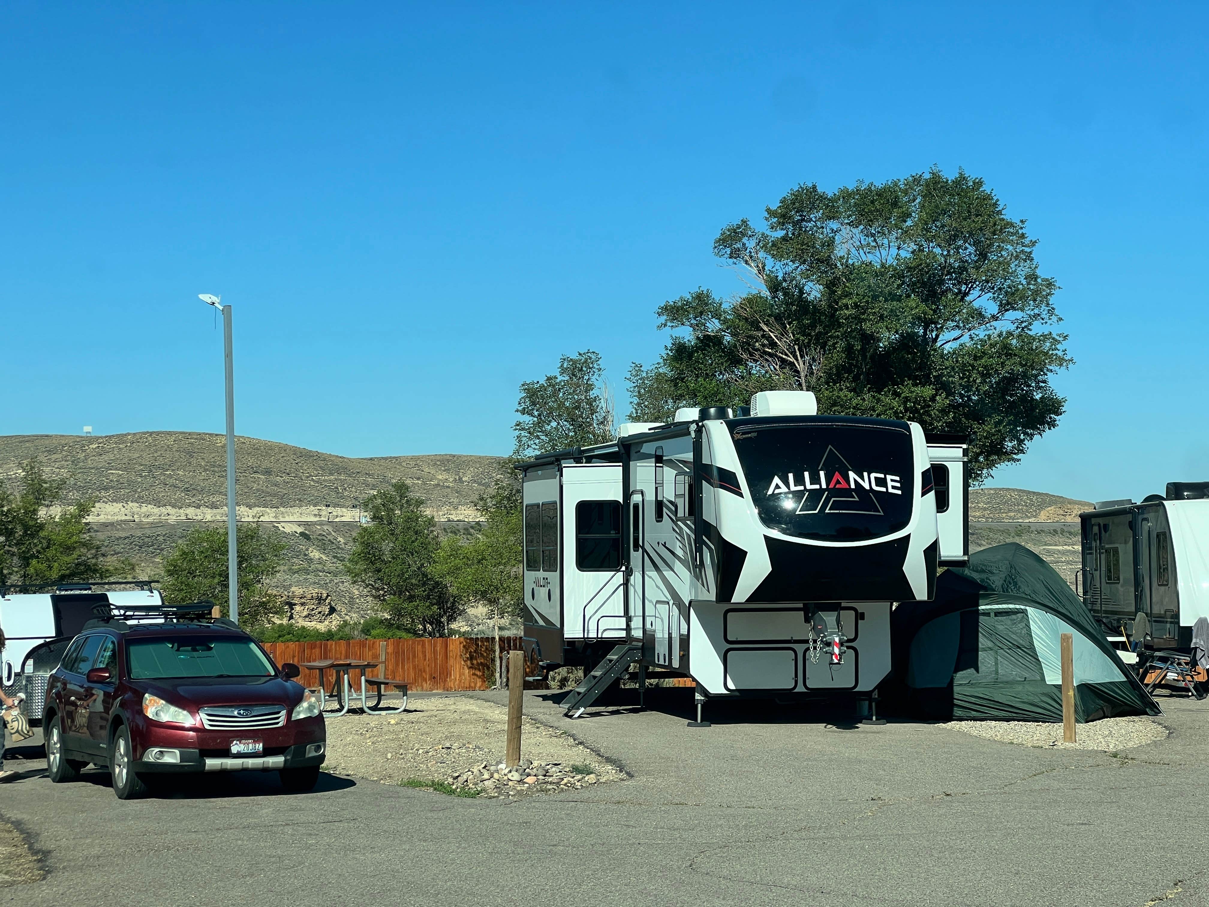 Camper-submitted photo at Green River RB Park near Rock Springs, WY