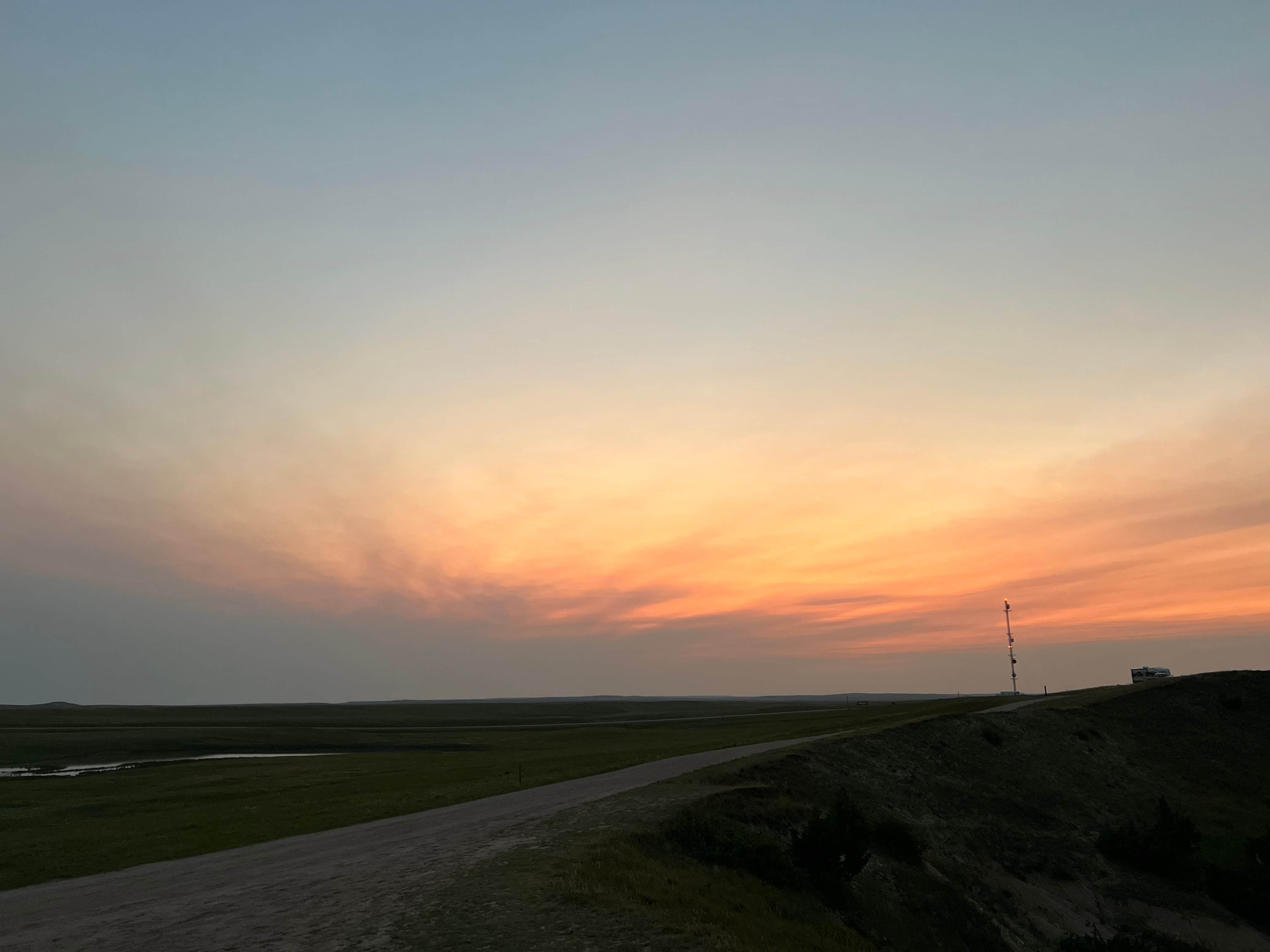 Jackson G.'s photo of a dispersed camping area at The Wall Boondocking Dispersed near Philip, SD