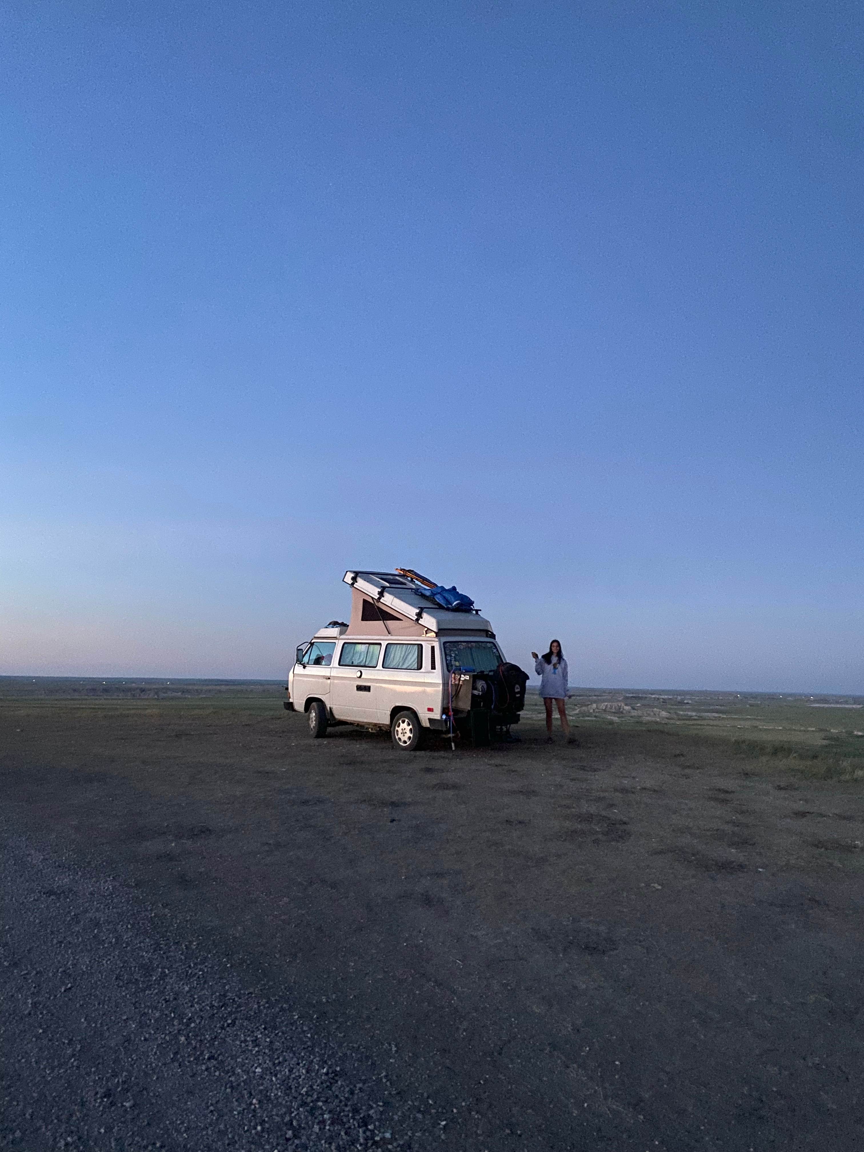 Anne W.'s photo of rv camping at The Wall Boondocking Dispersed near Philip, SD