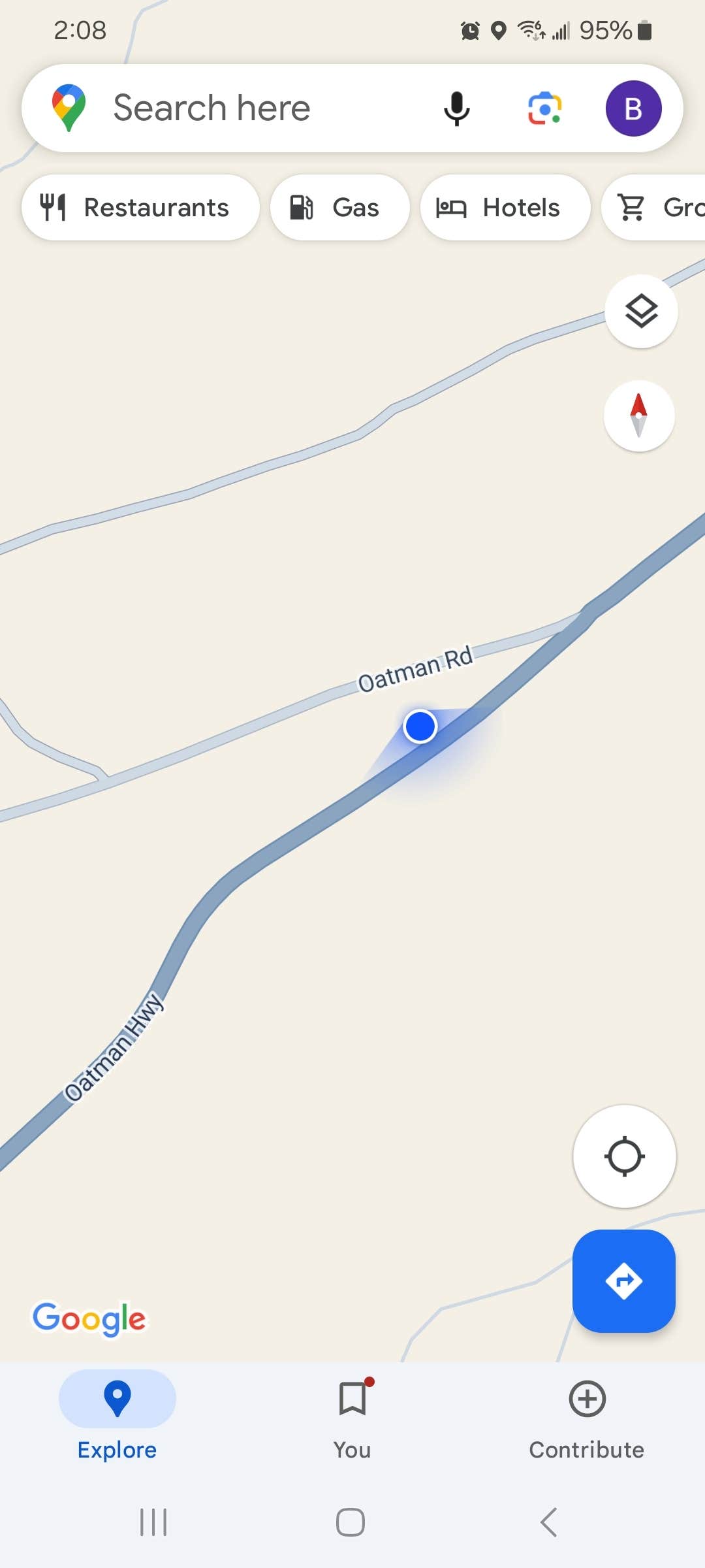 Camper-submitted photo at The Y Dispersed Campsite near Oatman, AZ