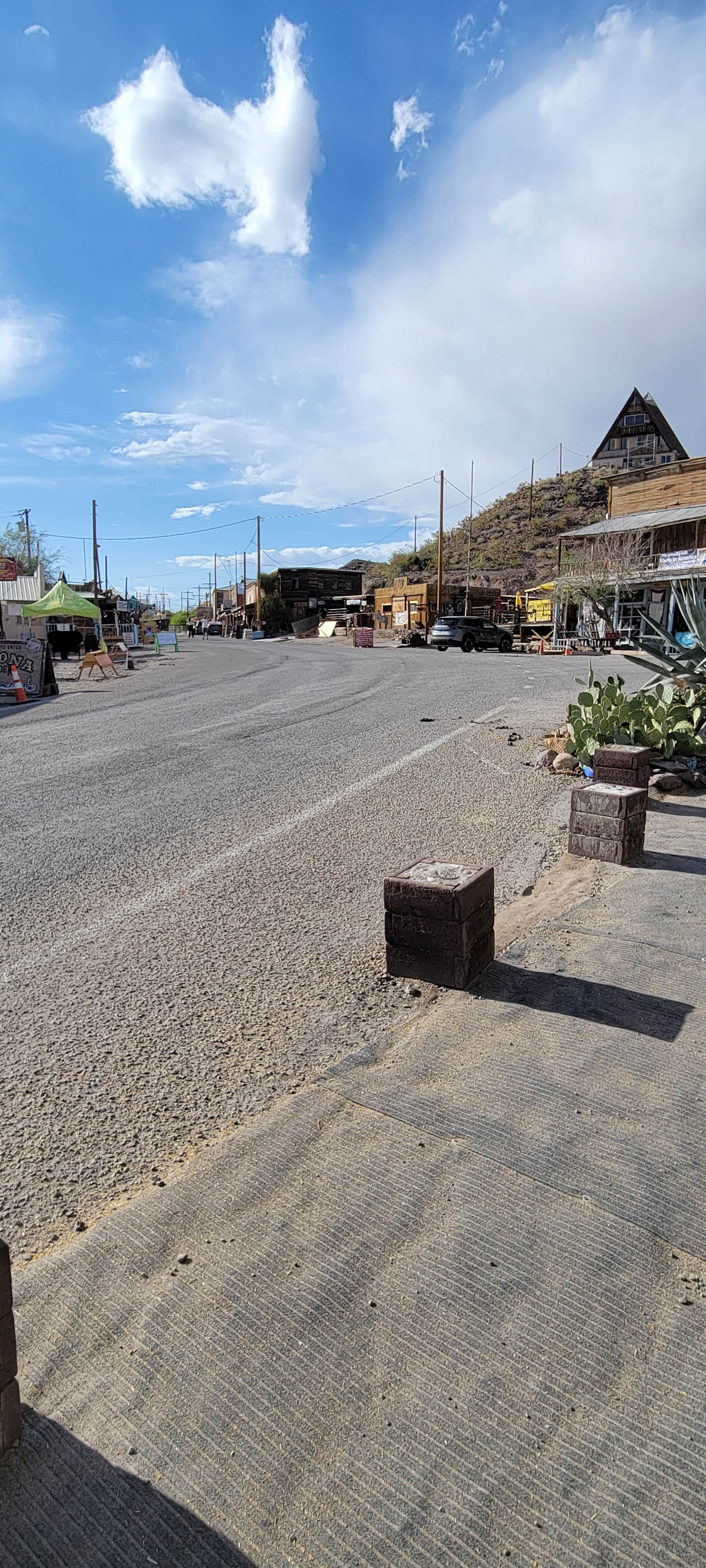 Brad B.'s photo of a dispersed camping area at The Y Dispersed Campsite near Kingman, AZ