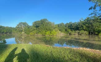Emma H.'s photo of a dispersed camping area at Thomas Lake Park near Lake O' The Pines