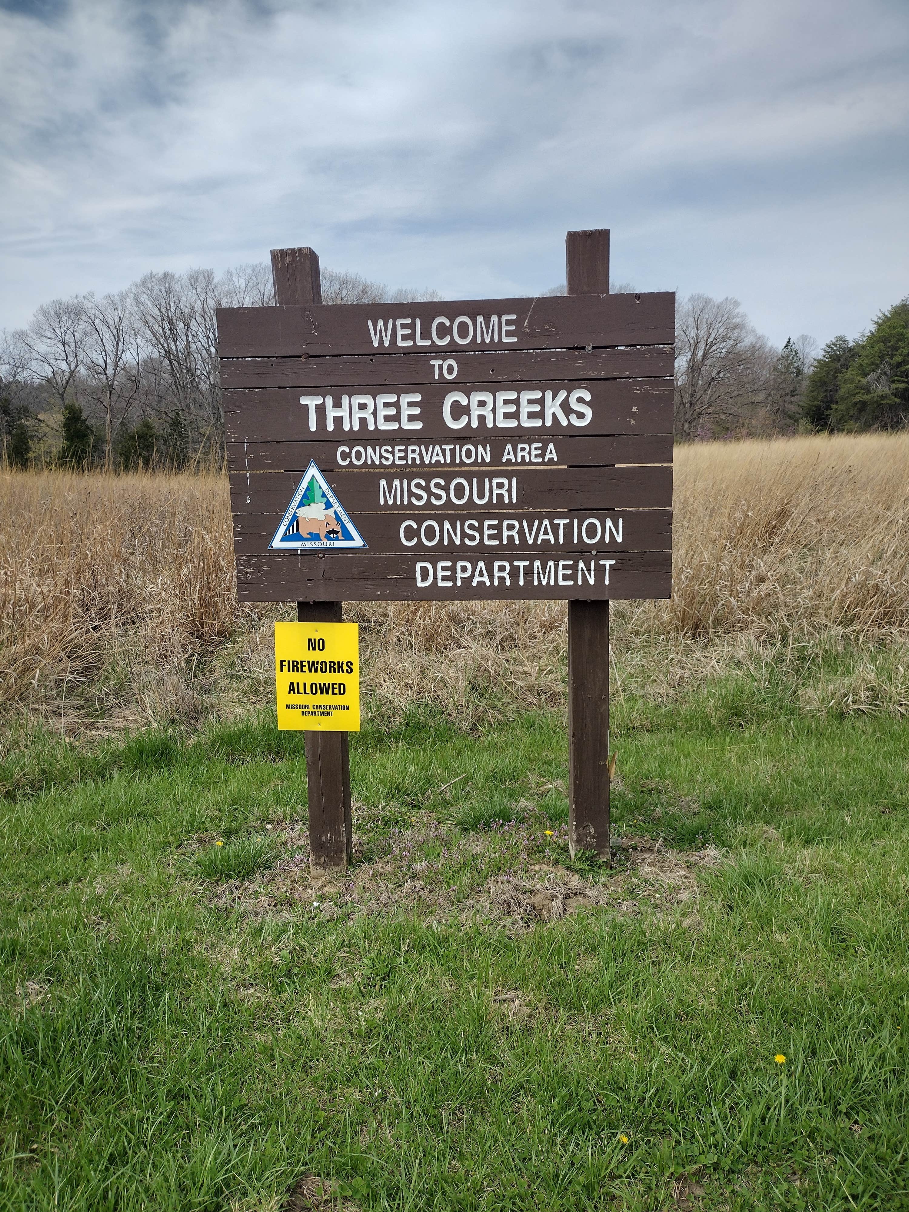Camper-submitted photo at Three Creeks Conservation Area near Lohman, MO
