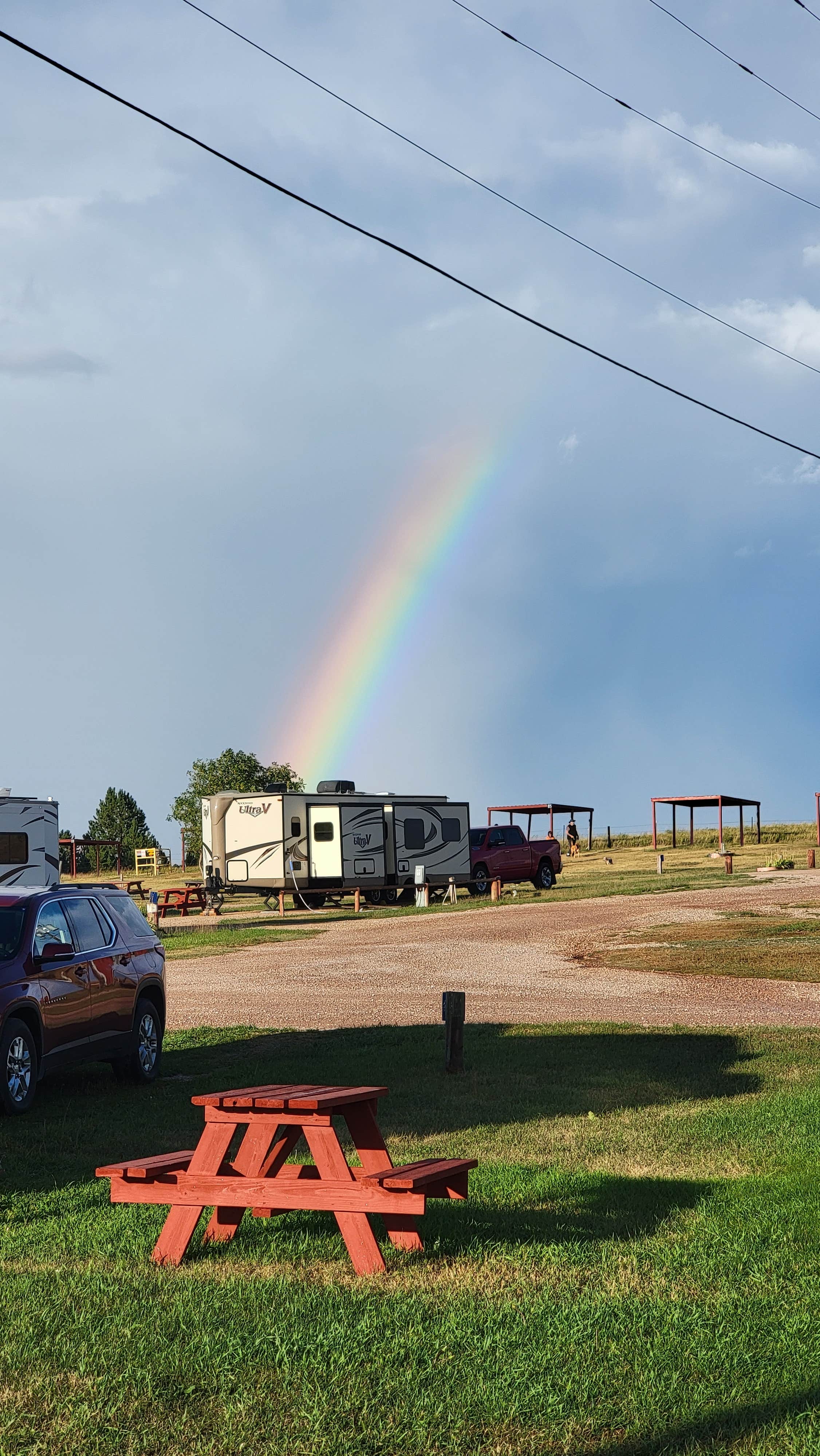 Camper-submitted photo at Three Flags RV Park near Rapid City, SD