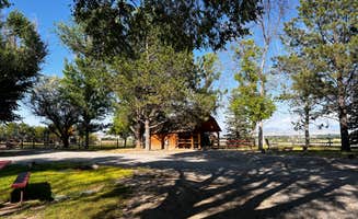 Maggie  C.'s photo of glamping accommodations at Three Forks KOA Journey near Pony, MT