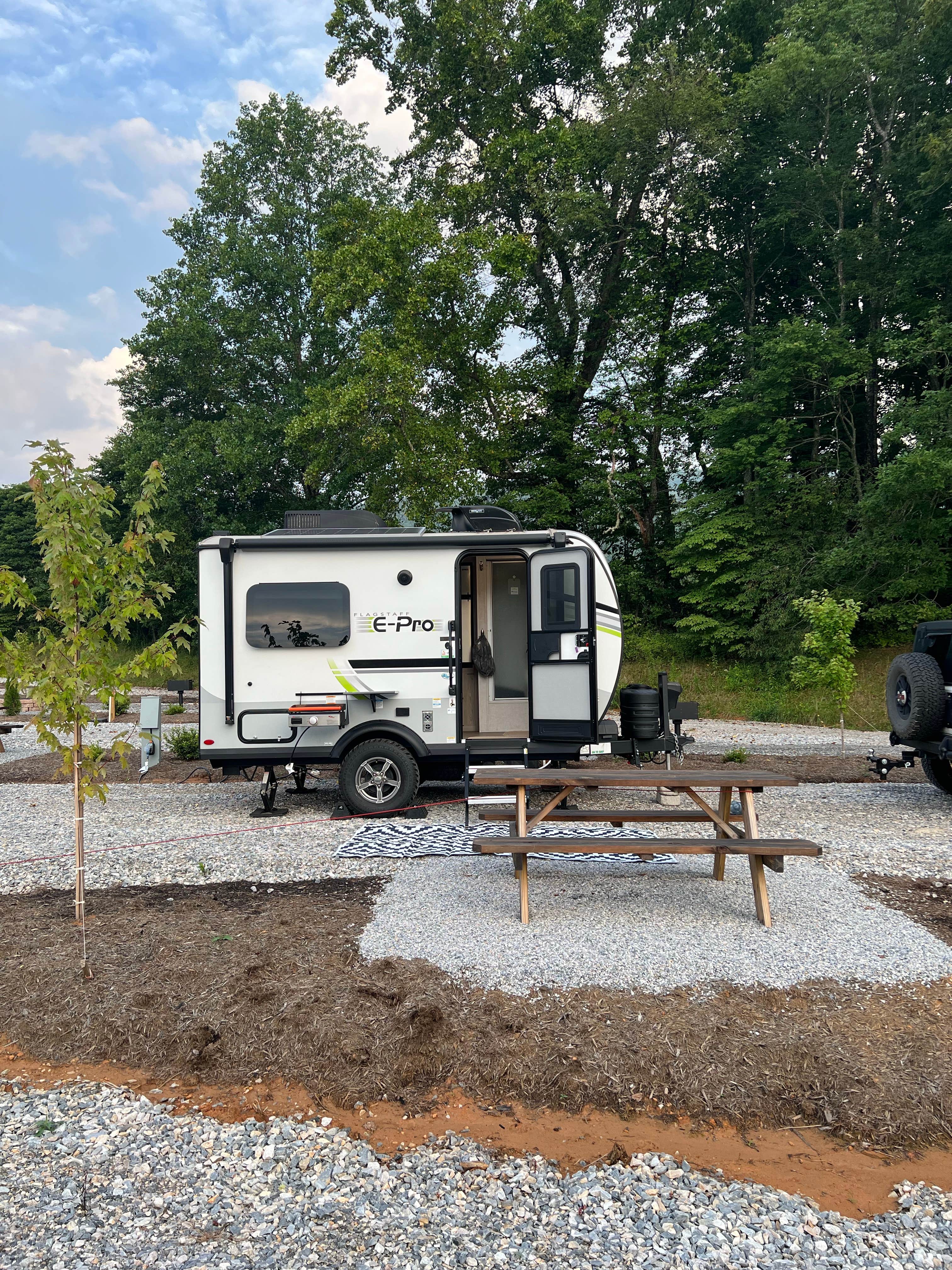 Eric B.'s photo of rv camping at Three Peaks RV Resort near Fleetwood, NC