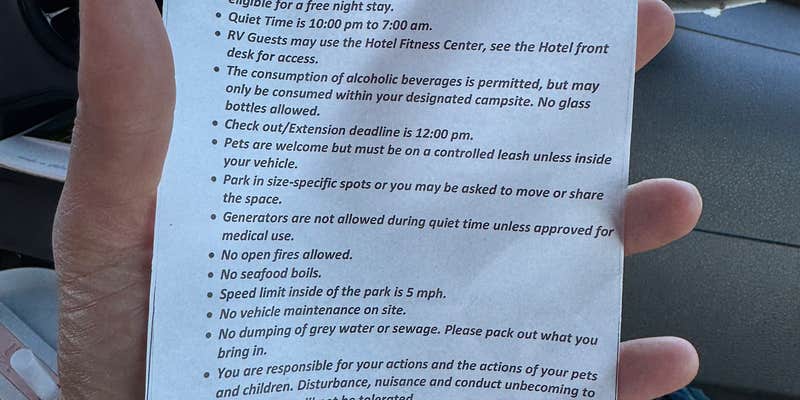 Camper submitted image from Three Rivers Casino - Florence