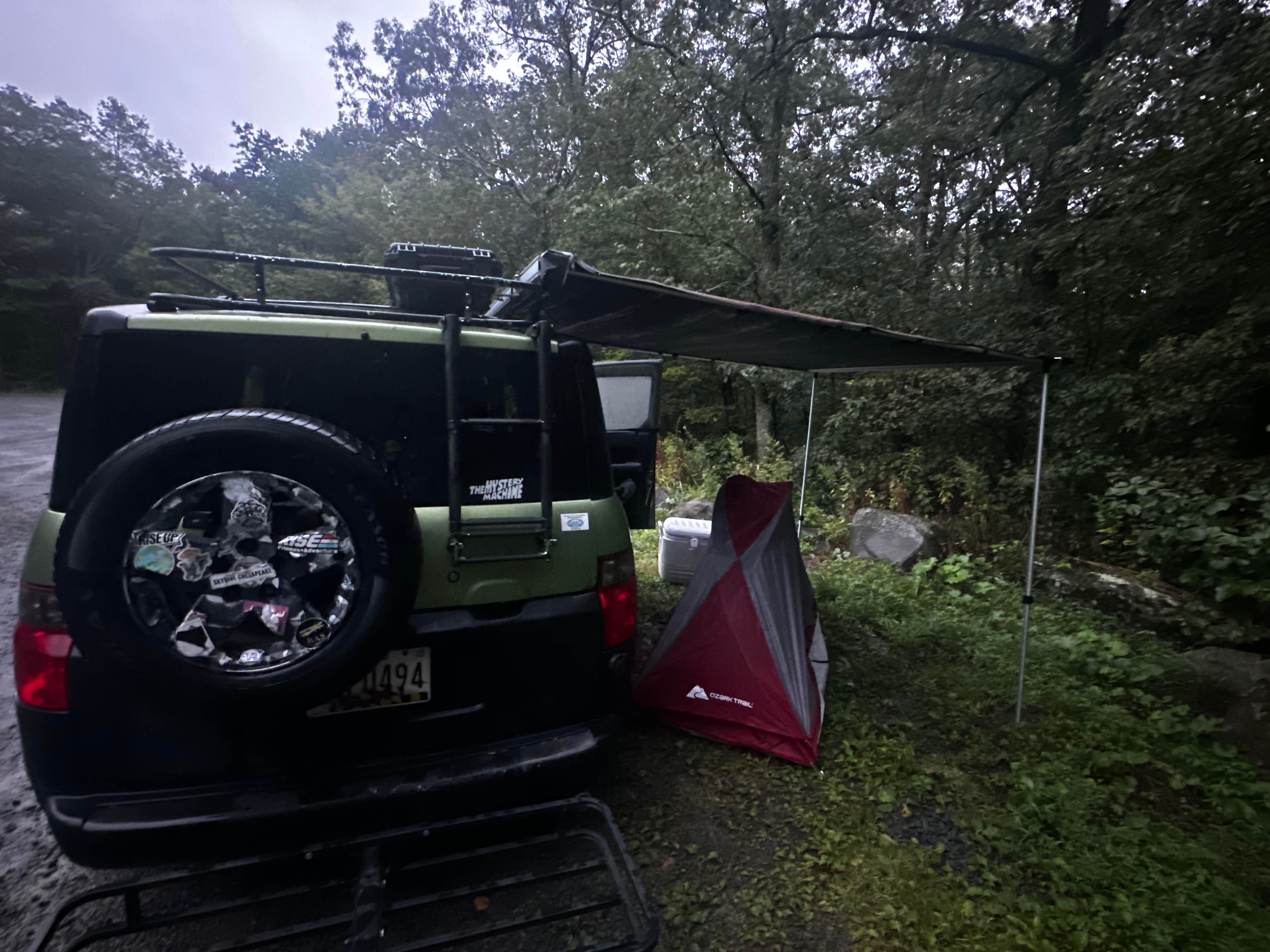 benjamin H.'s photo of a dispersed camping area at Thunder Swamp Trailhead near Tobyhanna, PA