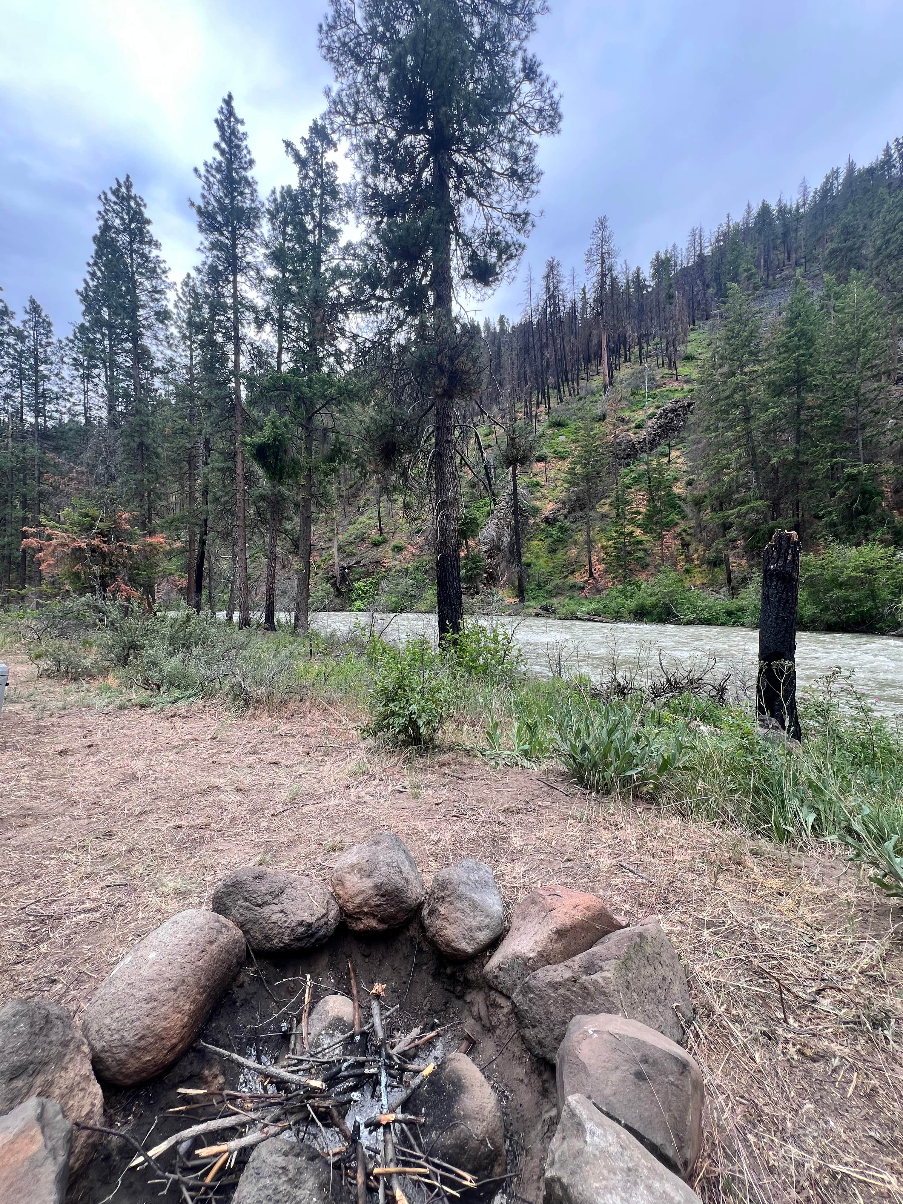 Camper-submitted photo at Tieton River spot near Selah, WA