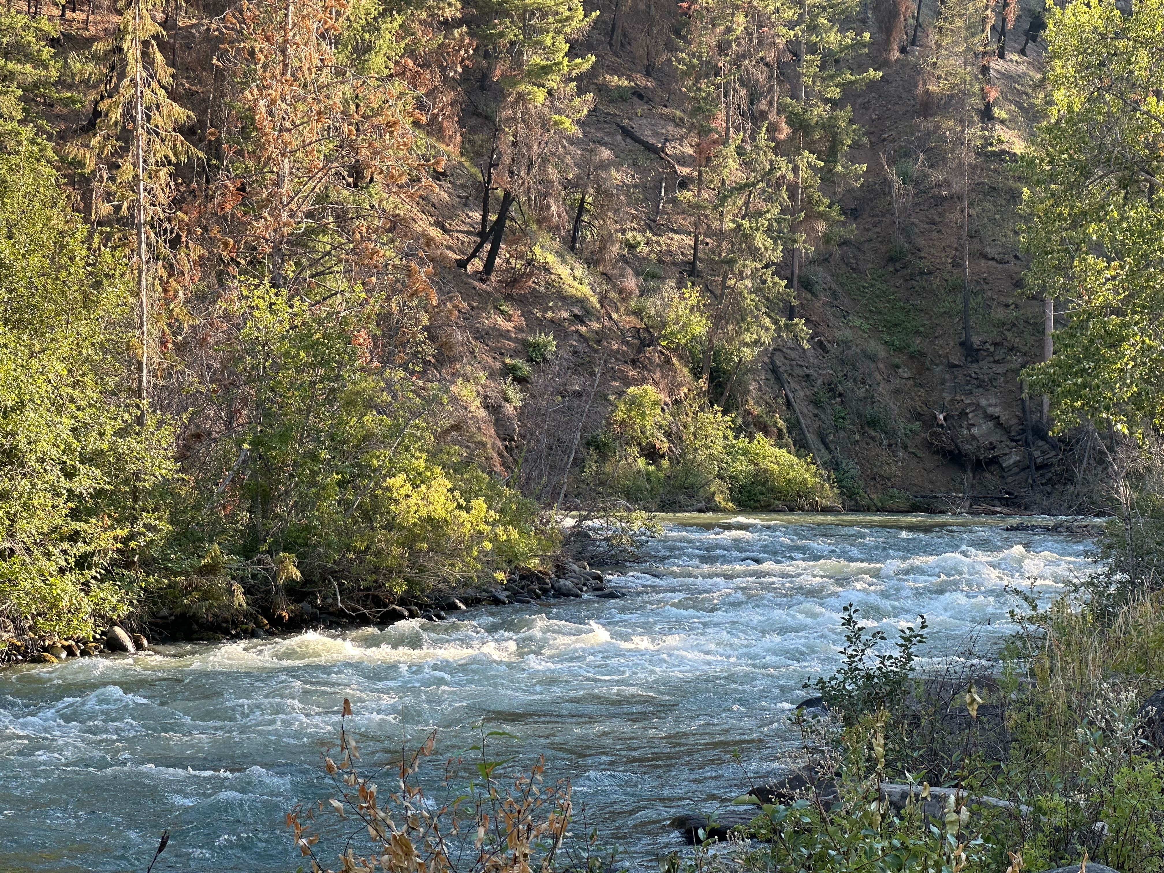 Camper-submitted photo at Tieton River spot near Parker, WA