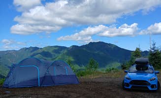 Israel S.'s photo of tent camping at Tillamook State Forest Dispersed Camping near Rockaway Beach, OR