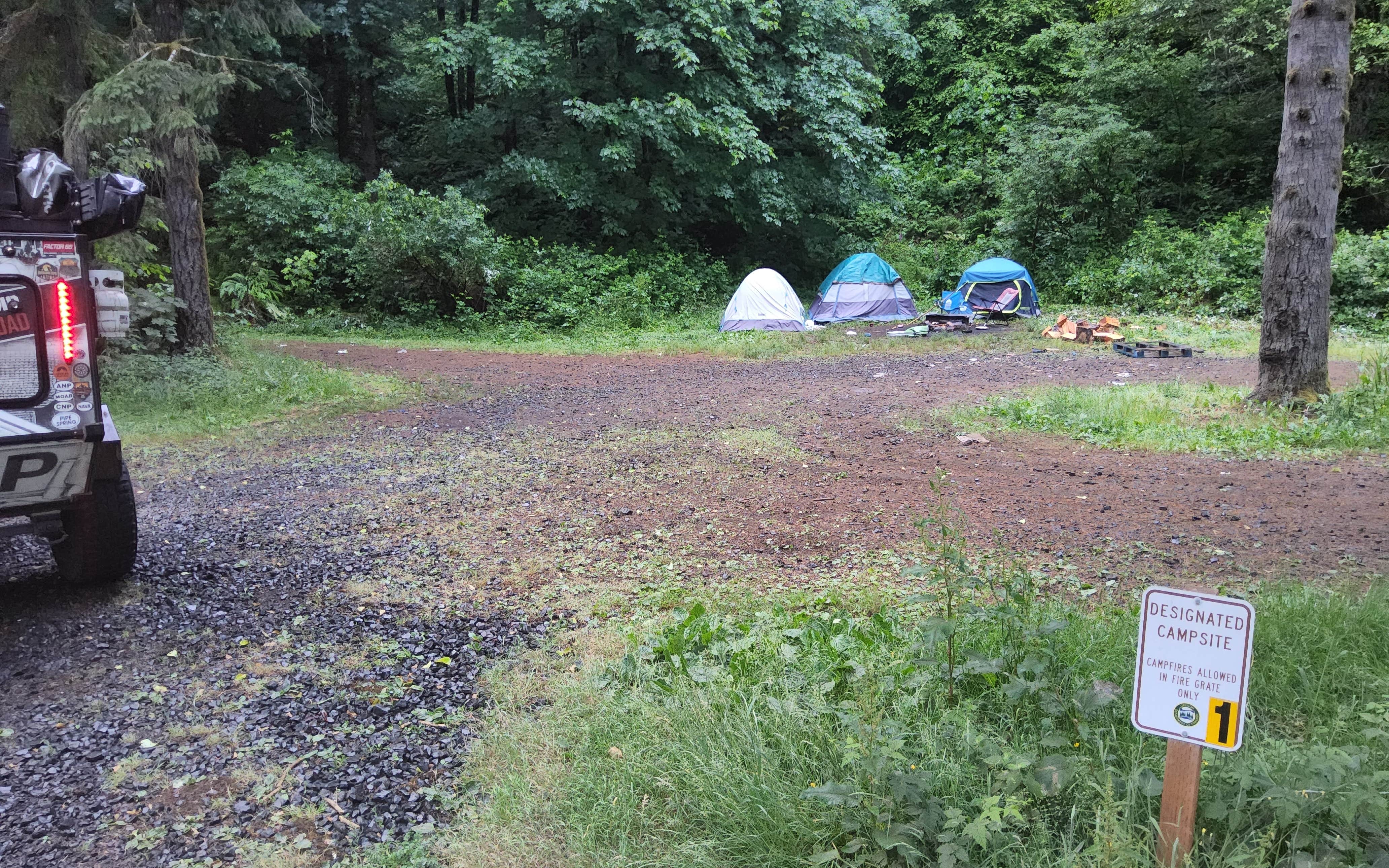 SpentBrassOffroad B.'s photo of a dispersed camping area at North Fork Trask near Hillsboro, OR
