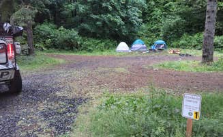 SpentBrassOffroad B.'s photo of a dispersed camping area at North Fork Trask near Clatskanie, OR