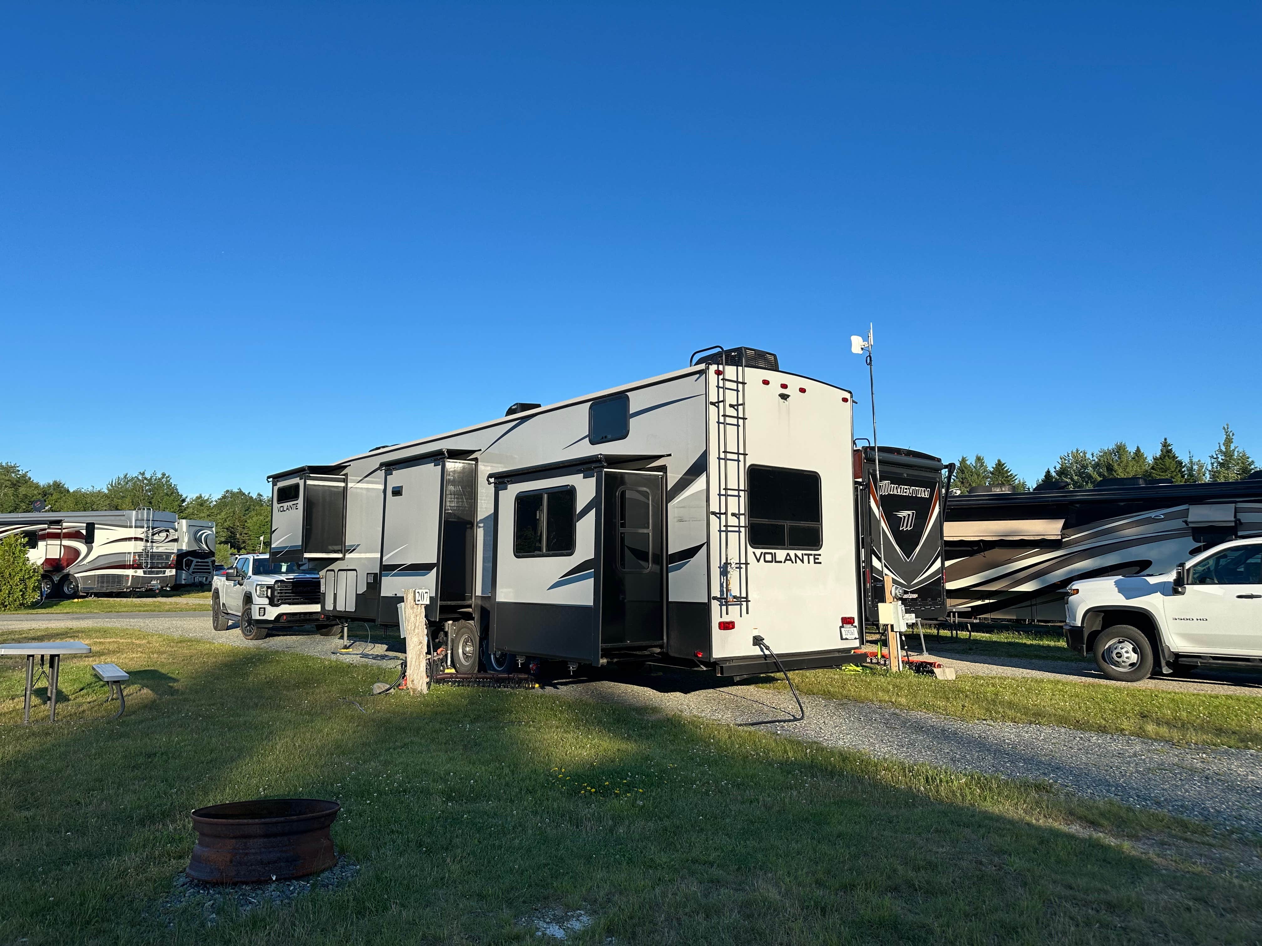 Camper-submitted photo at Timberland Acres RV Park near Otis, ME