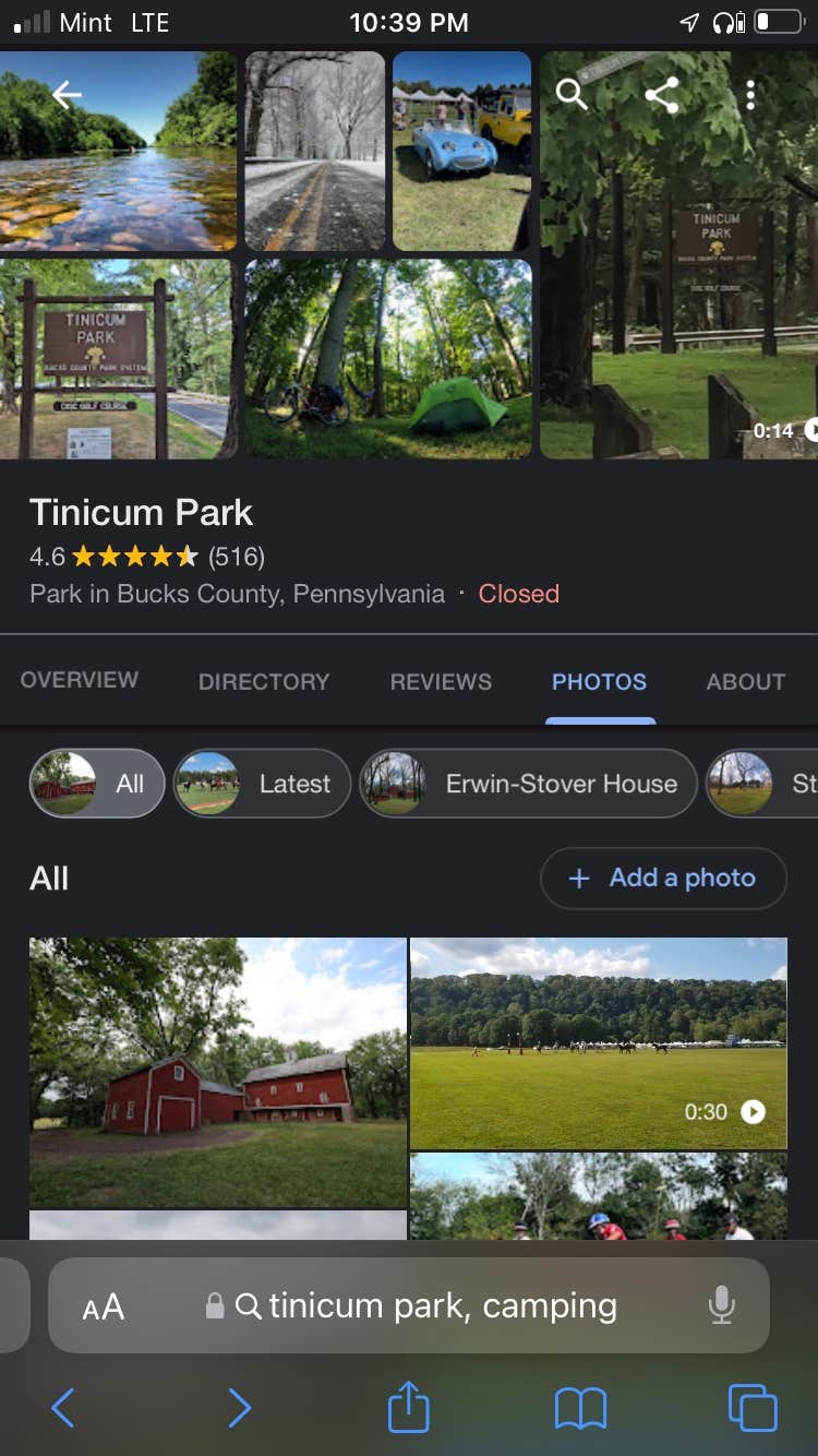 Camper submitted image from Tinicum Park Camping - 4