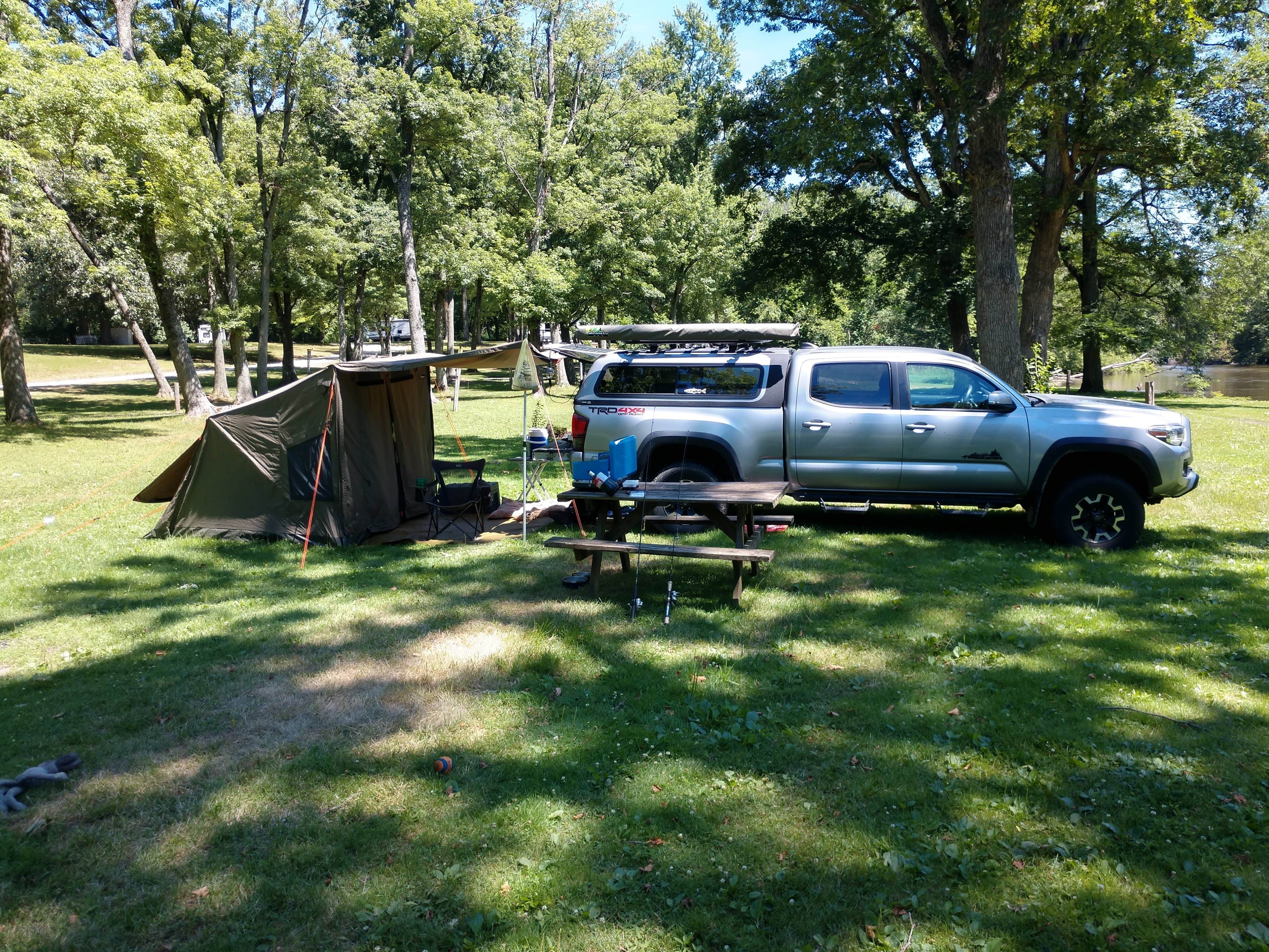 Camper-submitted photo at Tippecanoe River Run near Culver, IN