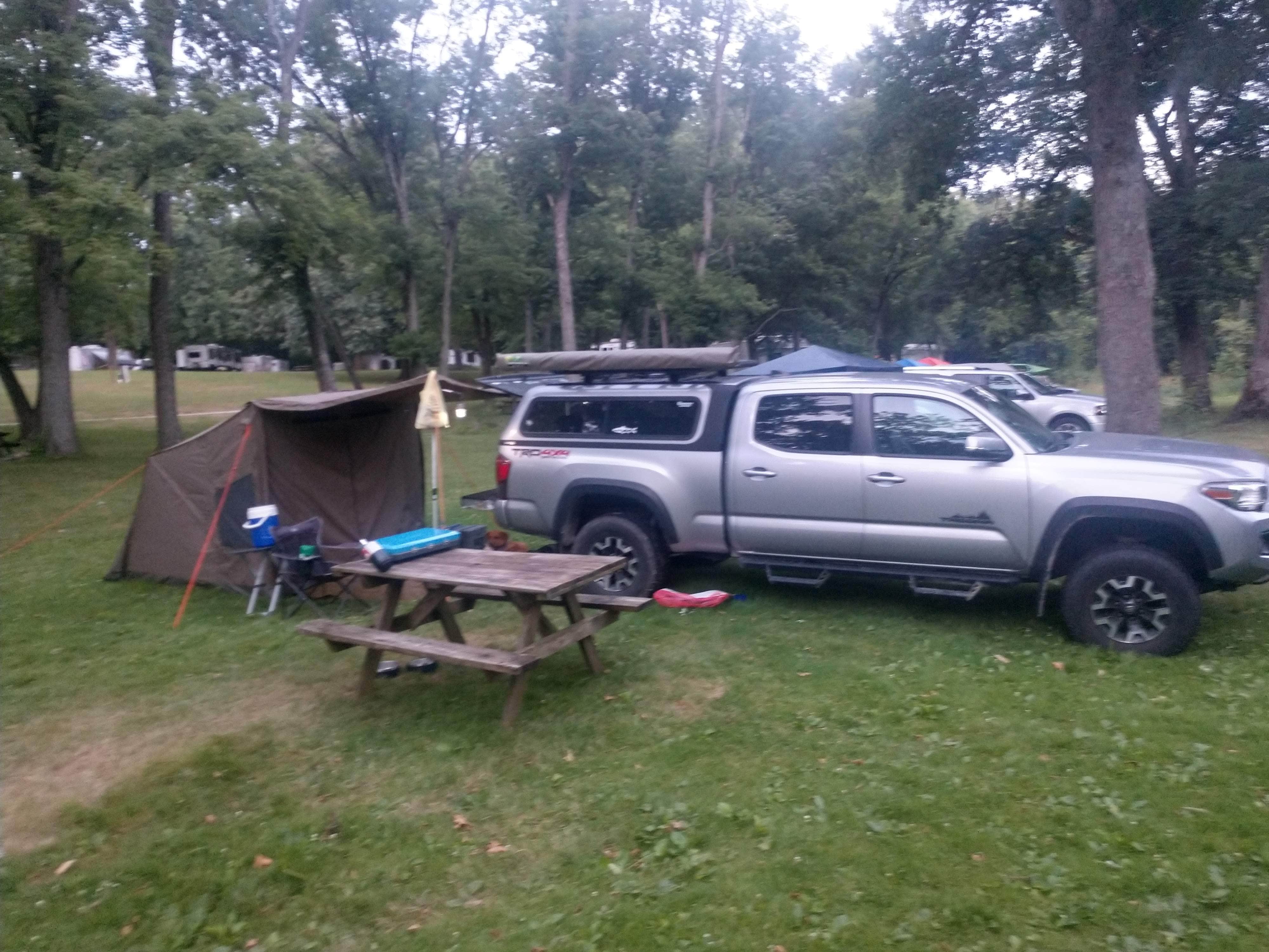 Camper-submitted photo at Tippecanoe River Run near Culver, IN