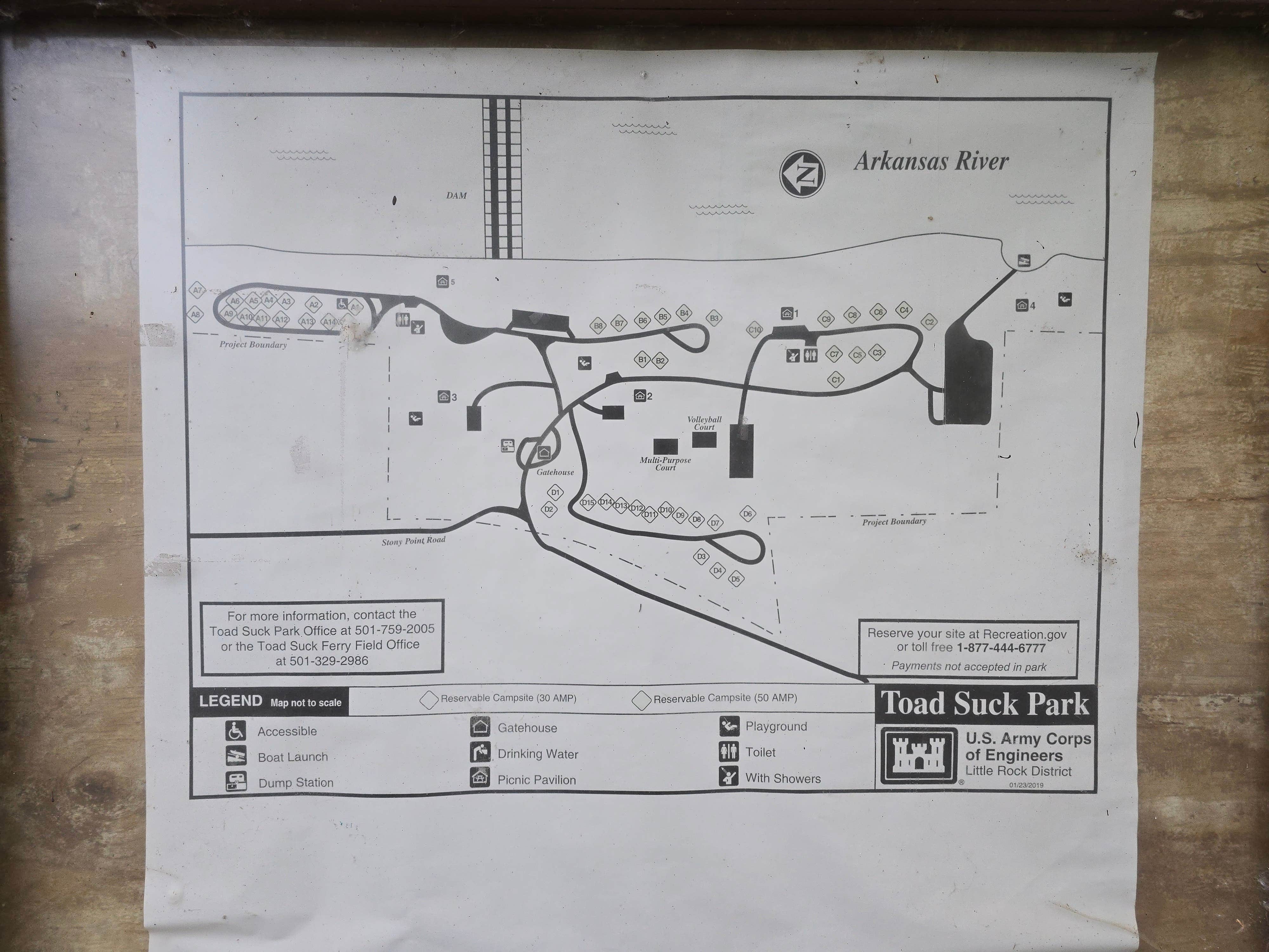 Camper-submitted photo at COE Toad Suck Ferry Toad Suck Ferry Park near Roland, AR