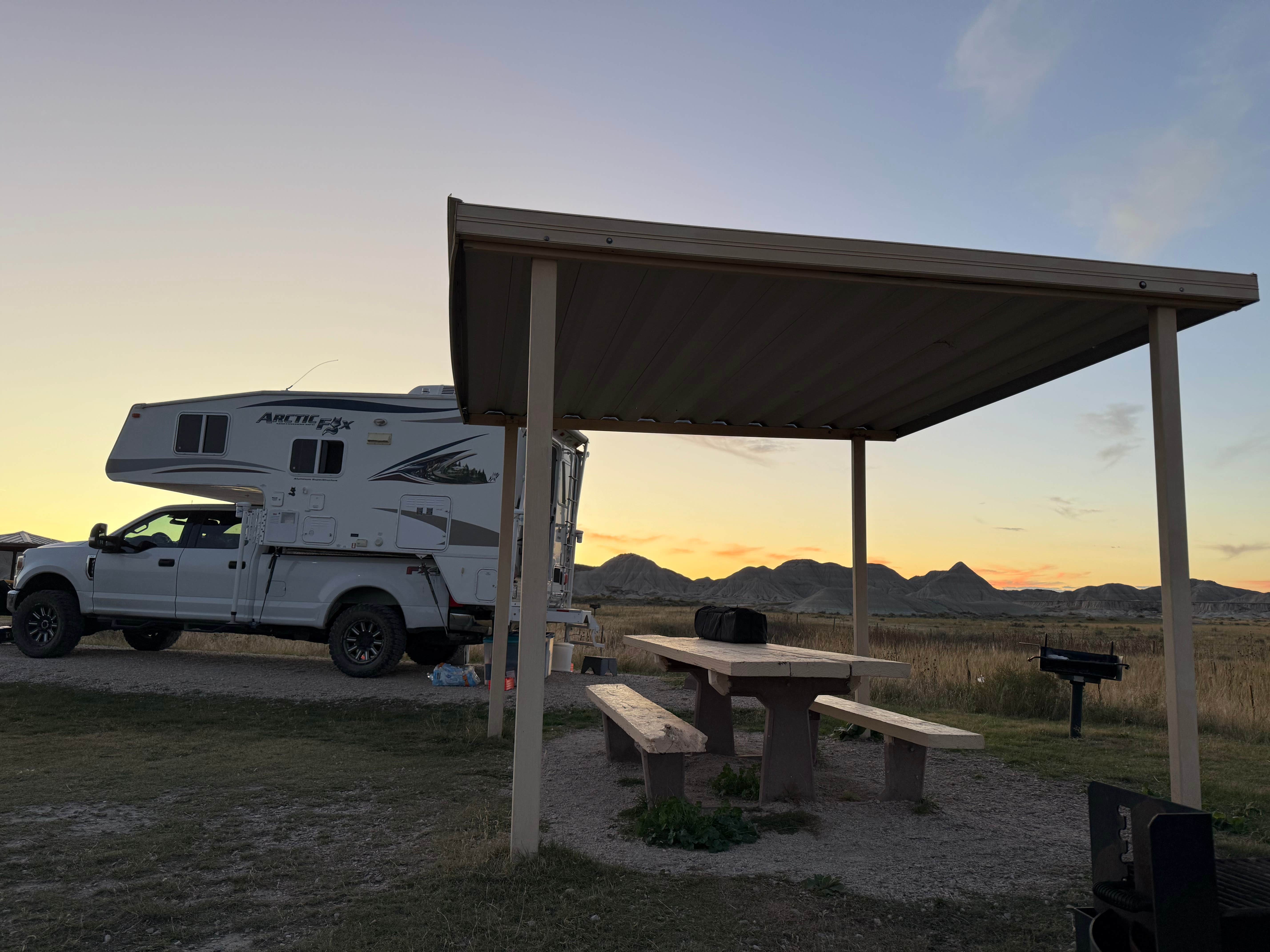 GIna G.'s photo of rv camping at Toadstool (Ne) Nebraska Nf — Nebraska National Forests And Grasslands near Chadron, NE