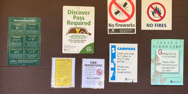 Camper submitted image from Toats Coulee- State Forest