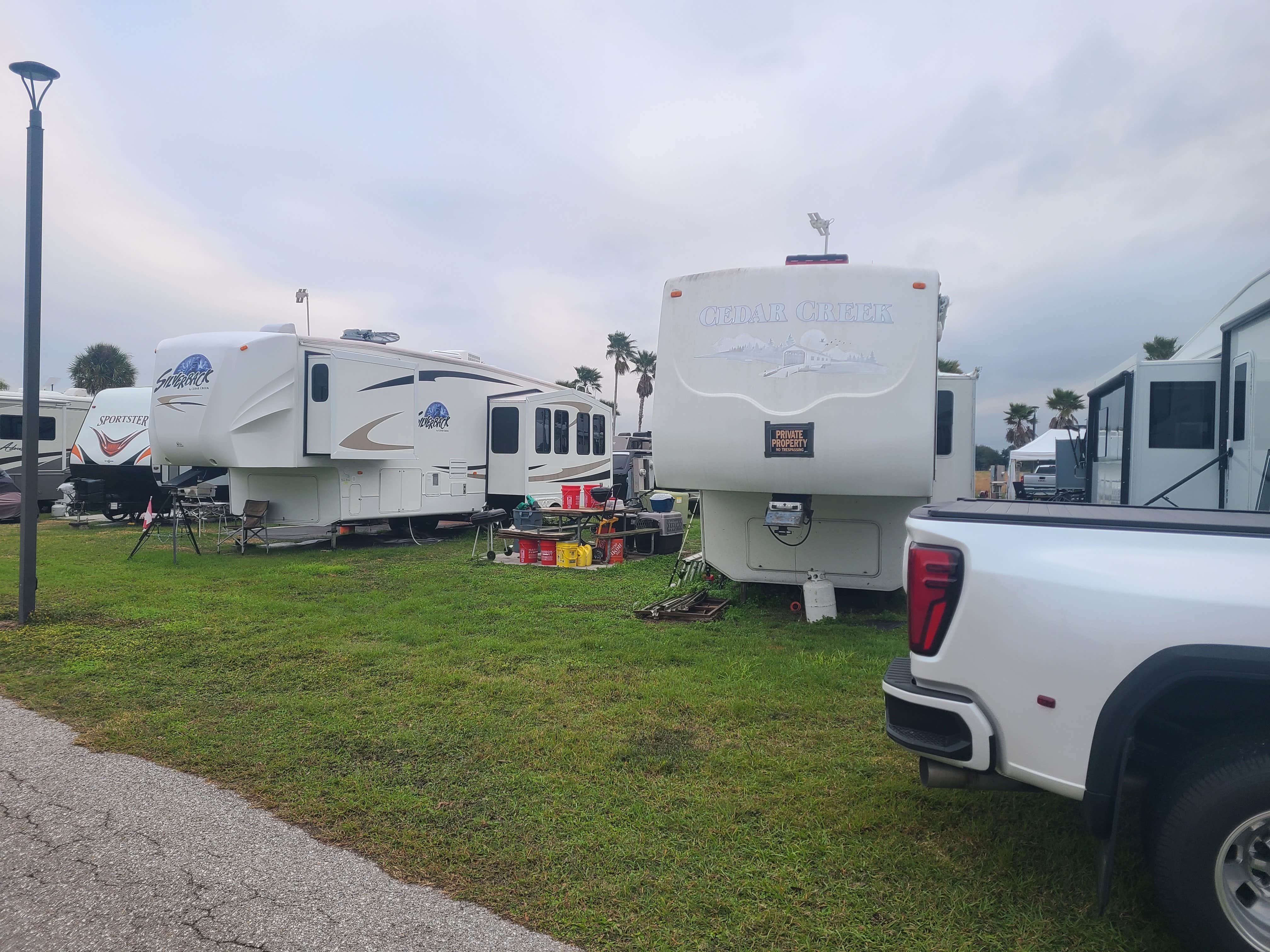 Eric R.'s photo of rv camping at Encore Toby's near El Jobean, FL