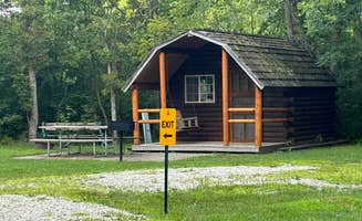 Julia H.'s photo of a cabin at Toledo East-Stony Ridge KOA near Huron, OH