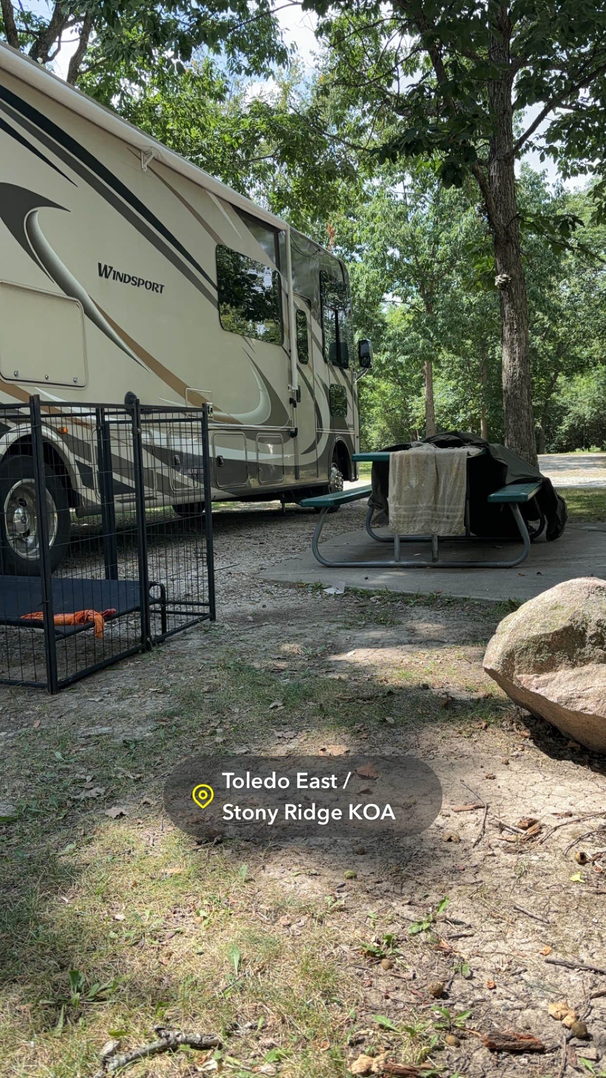 Camper-submitted photo at Toledo East-Stony Ridge KOA near Old Fort, OH