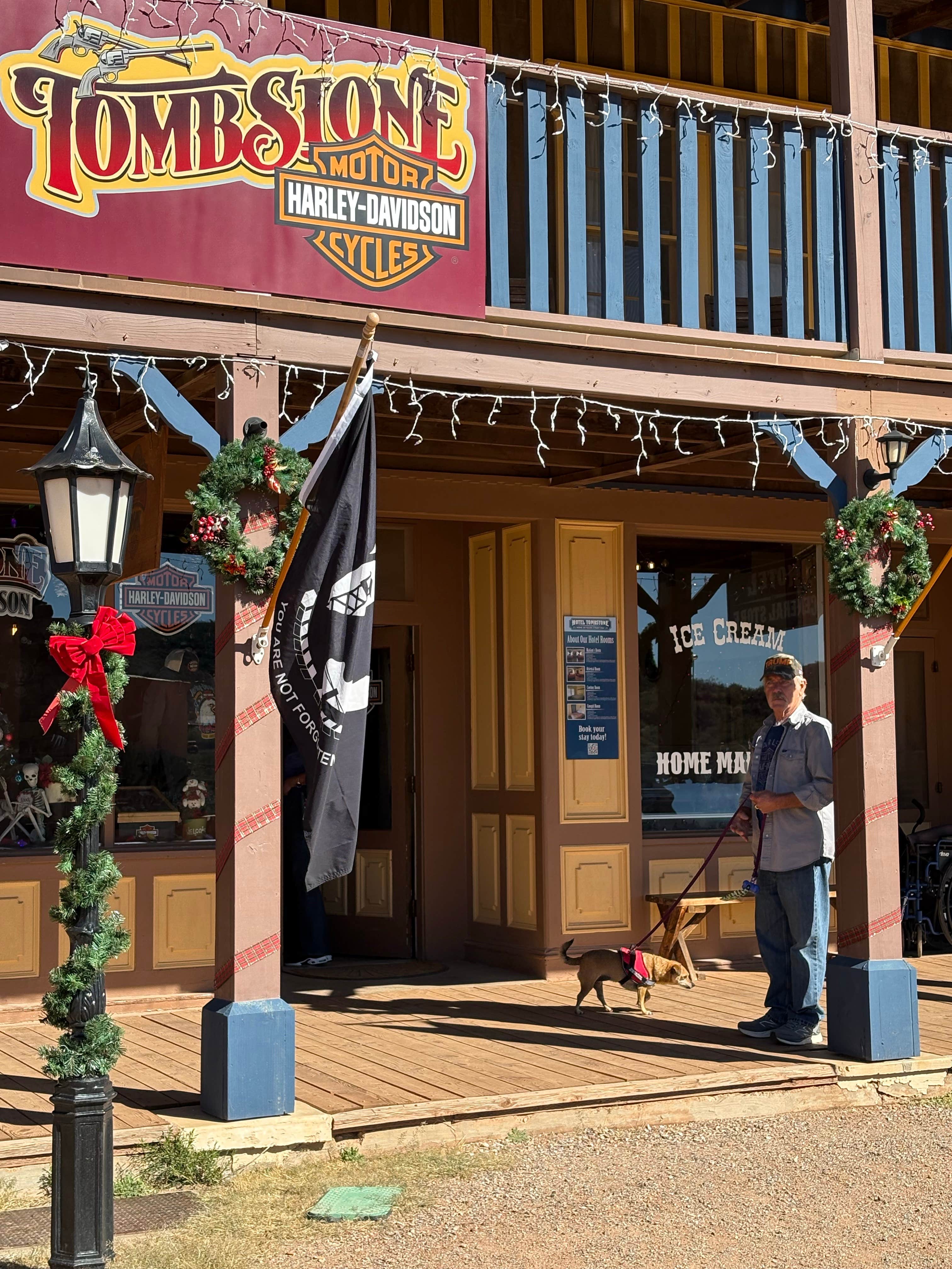 Chris S.'s photo of camping with pets at Tombstone RV & Campground near Elfrida, AZ