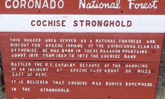 Camping near Tombstone Dry Camping RV Park - Temporarily Closed: Tombstone Territories RV Resort, Huachuca City, Arizona