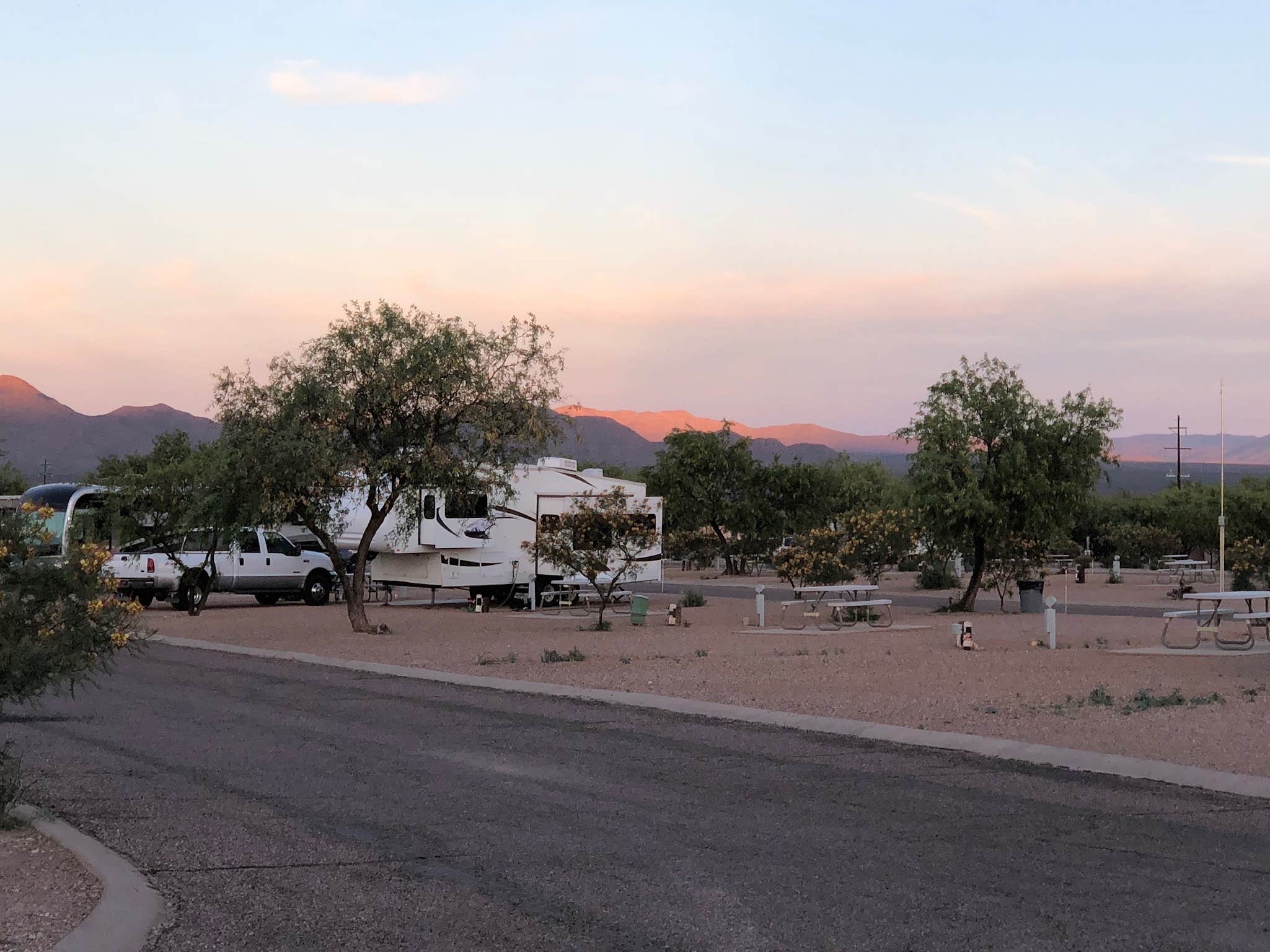 Avery T.'s photo of camping with pets at Tombstone Territories RV Park near Sonoita, AZ