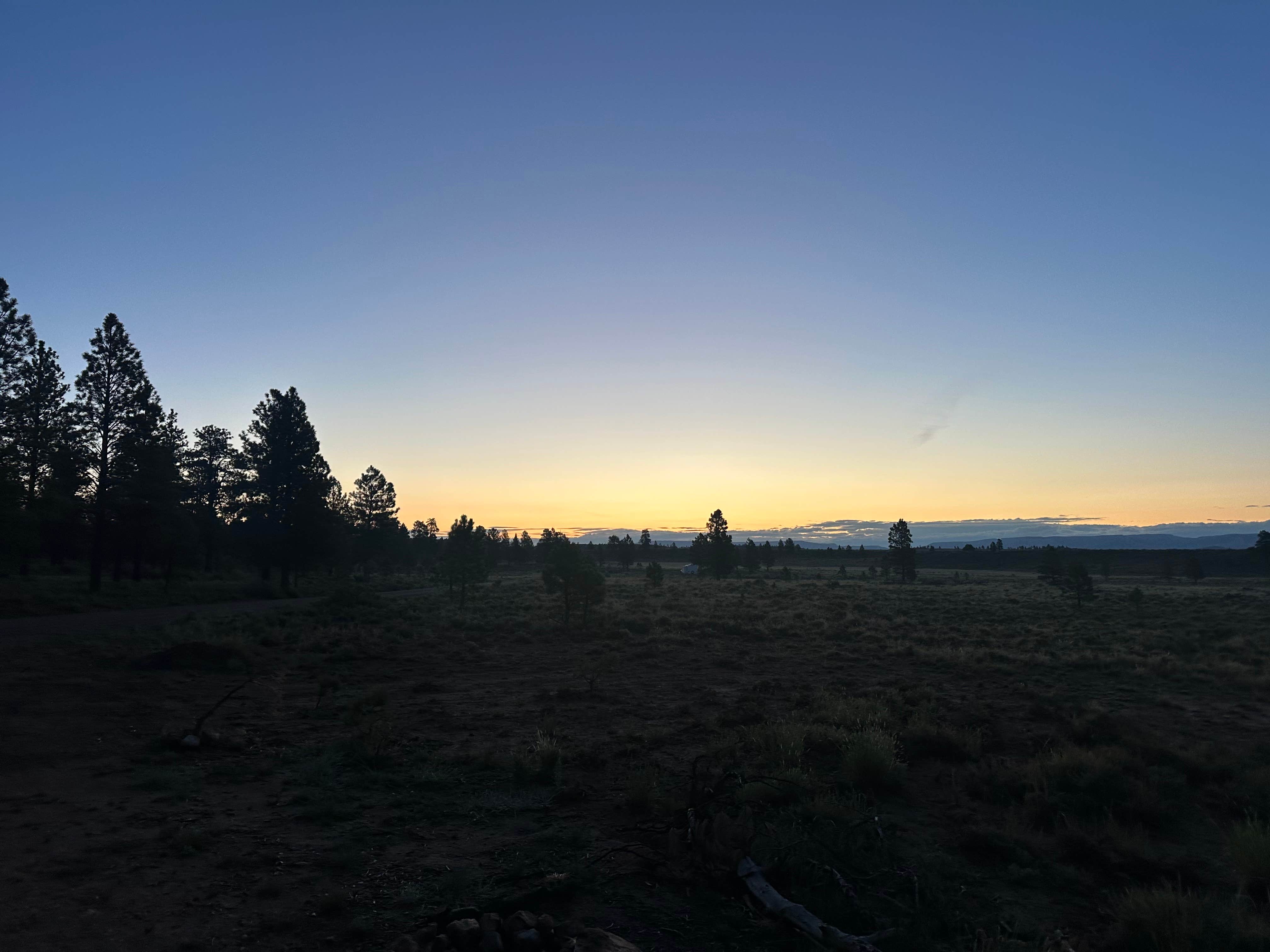 Melinda B.'s photo of a dispersed camping area at Toms Best Spring Road - Dispersed Camping near Bryce Canyon National Park