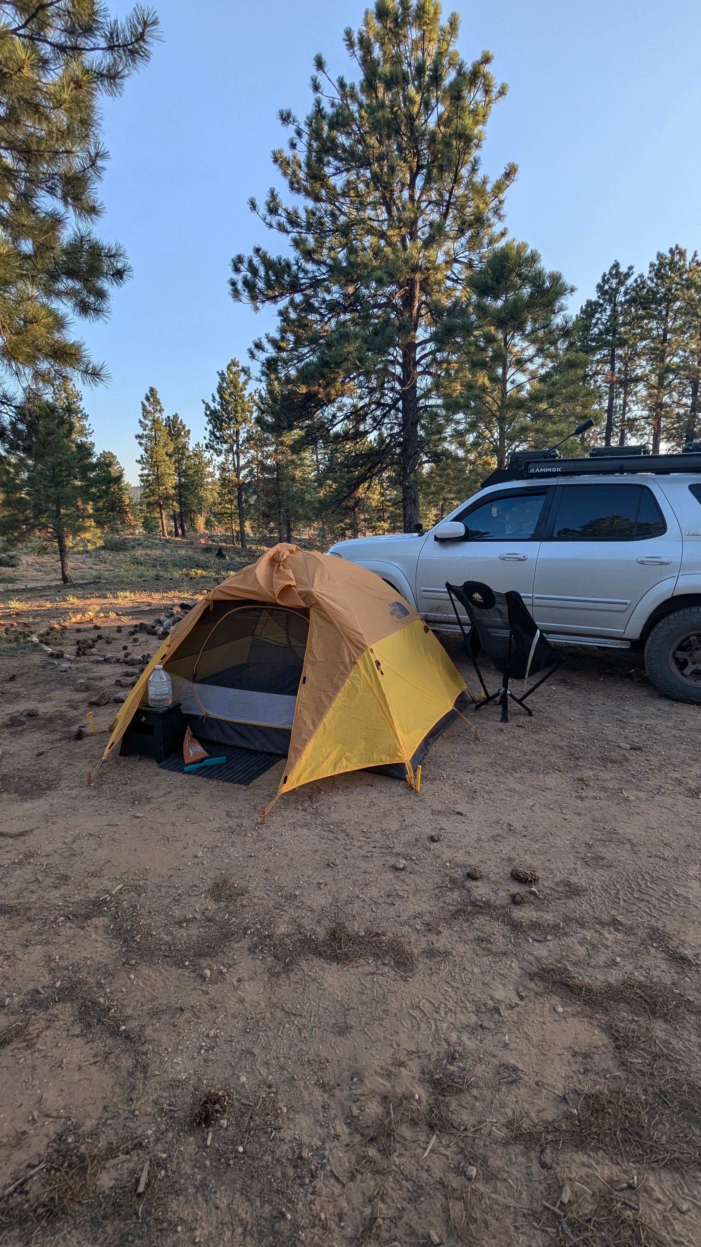 Thanh H.'s photo of a dispersed camping area at Toms Best Spring Road - Dispersed Camping near Parowan, UT