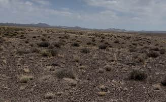 Lori B.'s photo of a dispersed camping area at Tonopah, NV Dispersed Camping near Tonopah, NV