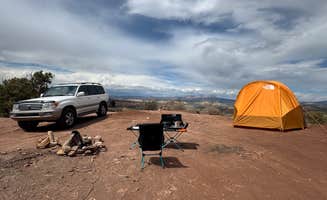 Tom G.'s photo of a dispersed camping area at Dispersed Top of Hill, Skutumpah Rd near Bryce Canyon National Park
