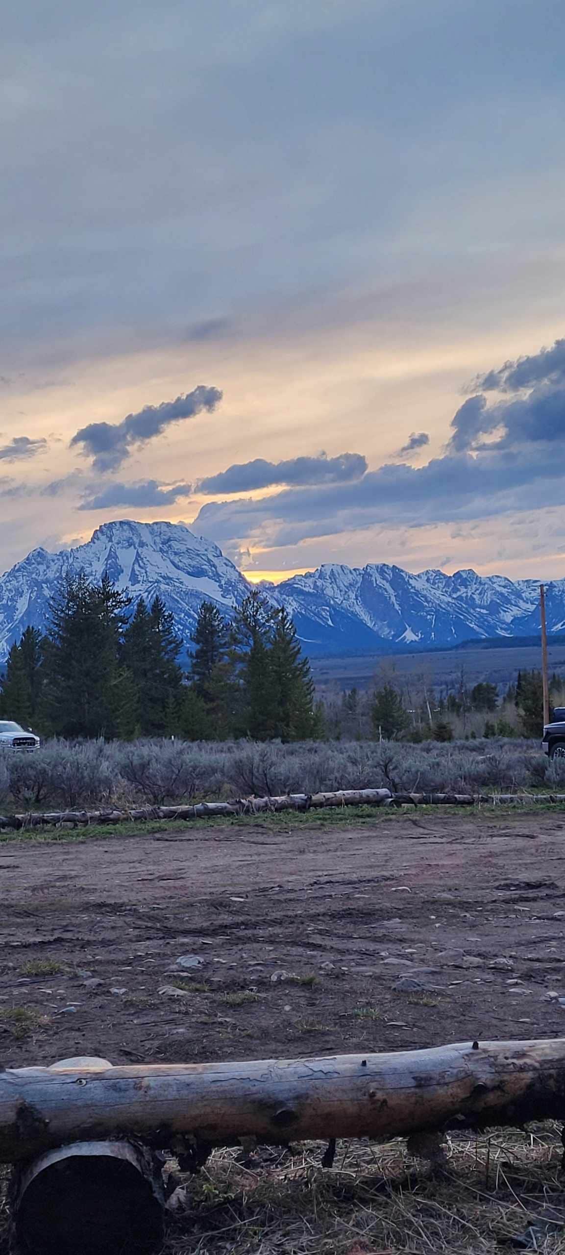 Leah M.'s photo of a dispersed camping area at Toppings Lake Dispersed Camping near Grand Teton National Park