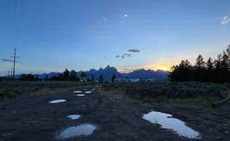 Kaitlin K.'s photo of a dispersed camping area at Toppings Lake Dispersed Camping near Grand Teton National Park