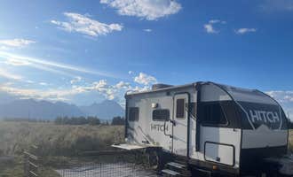 Camping near Upper Teton View Dispersed: Toppings Lake Dispersed Camping, Moran, Wyoming