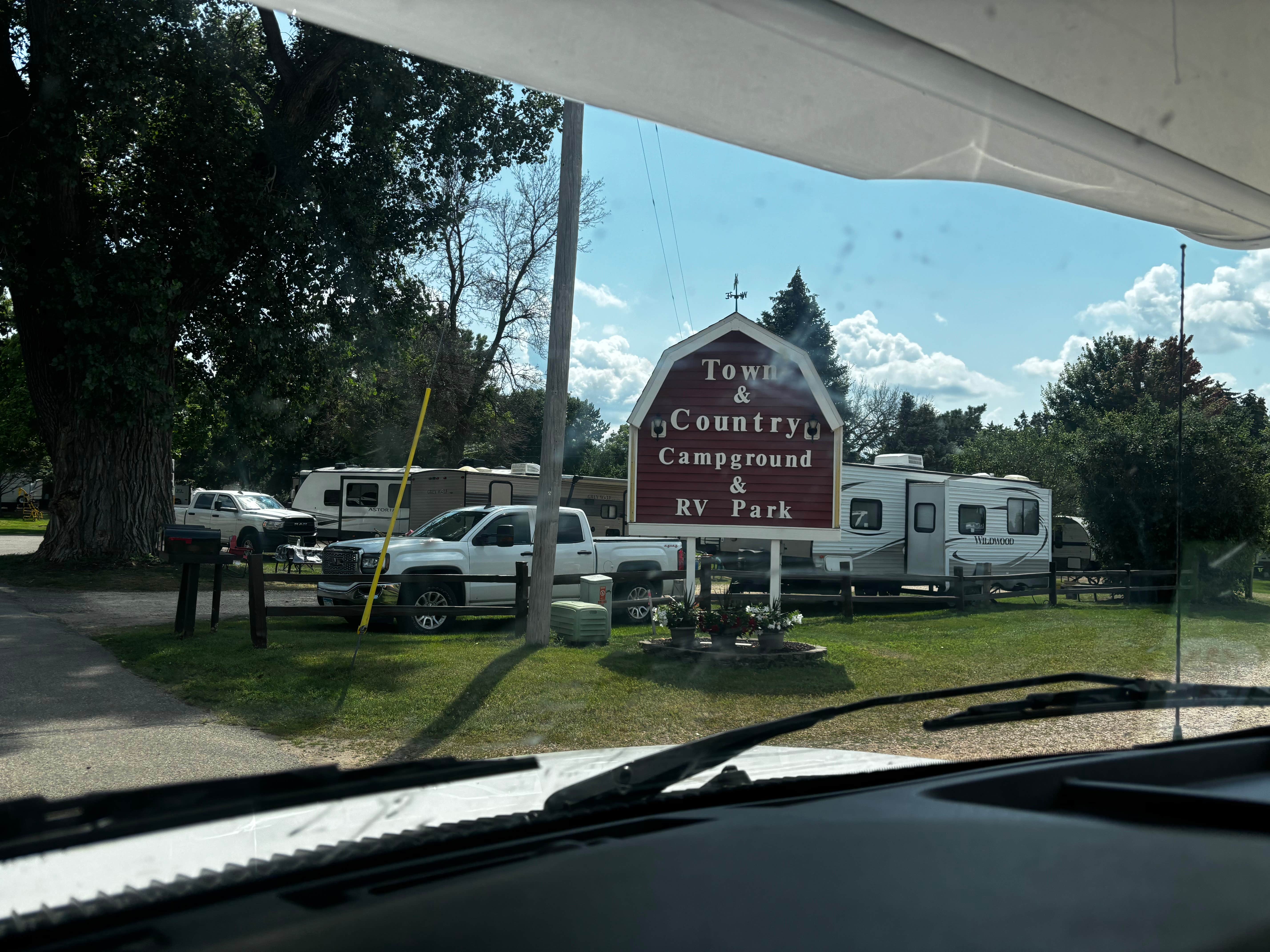 Camper-submitted photo at Town & Country Campground & RV Park near Long Lake, MN