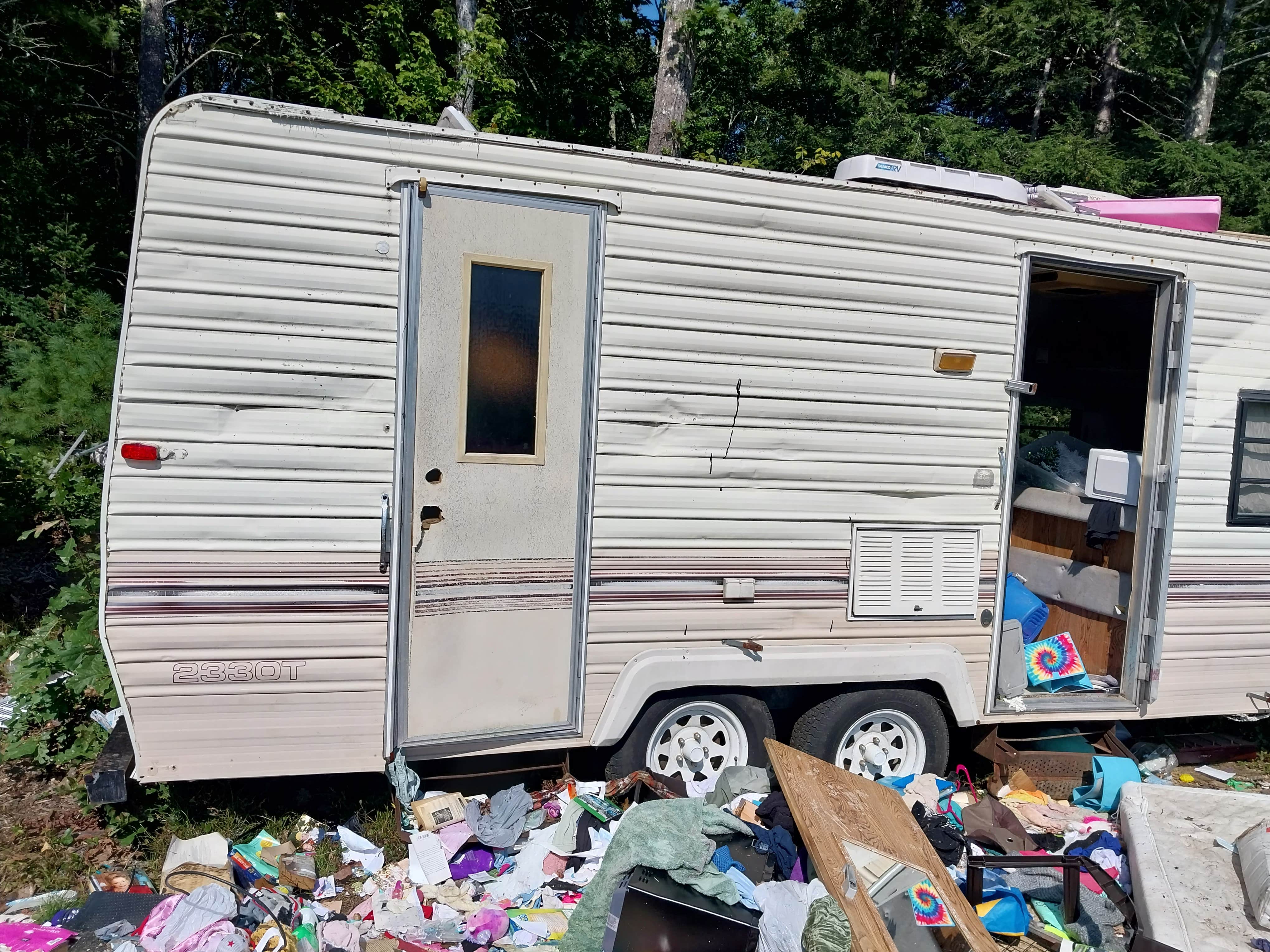 Amanda's photo of rv camping at Town Hall Road Dispersed near Fryeburg, ME