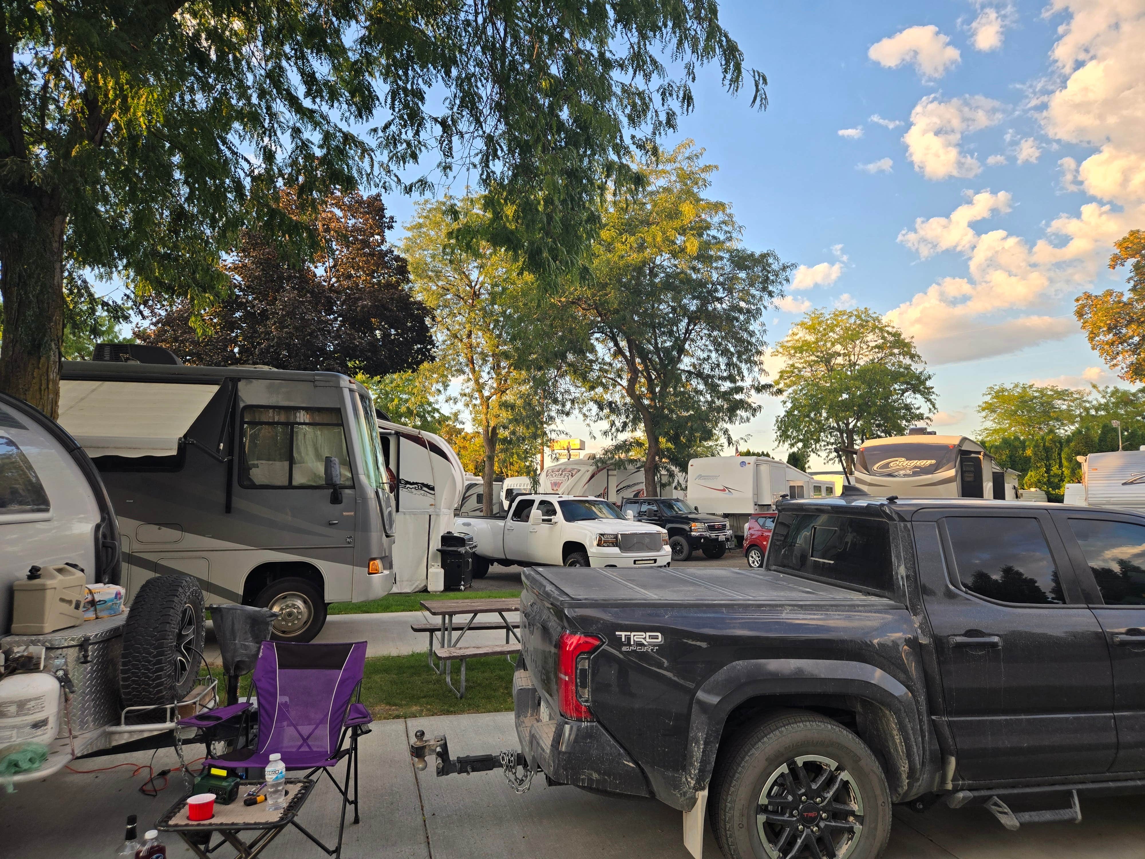 Camper-submitted photo at Trailer Inns RV Park near Harrison, ID