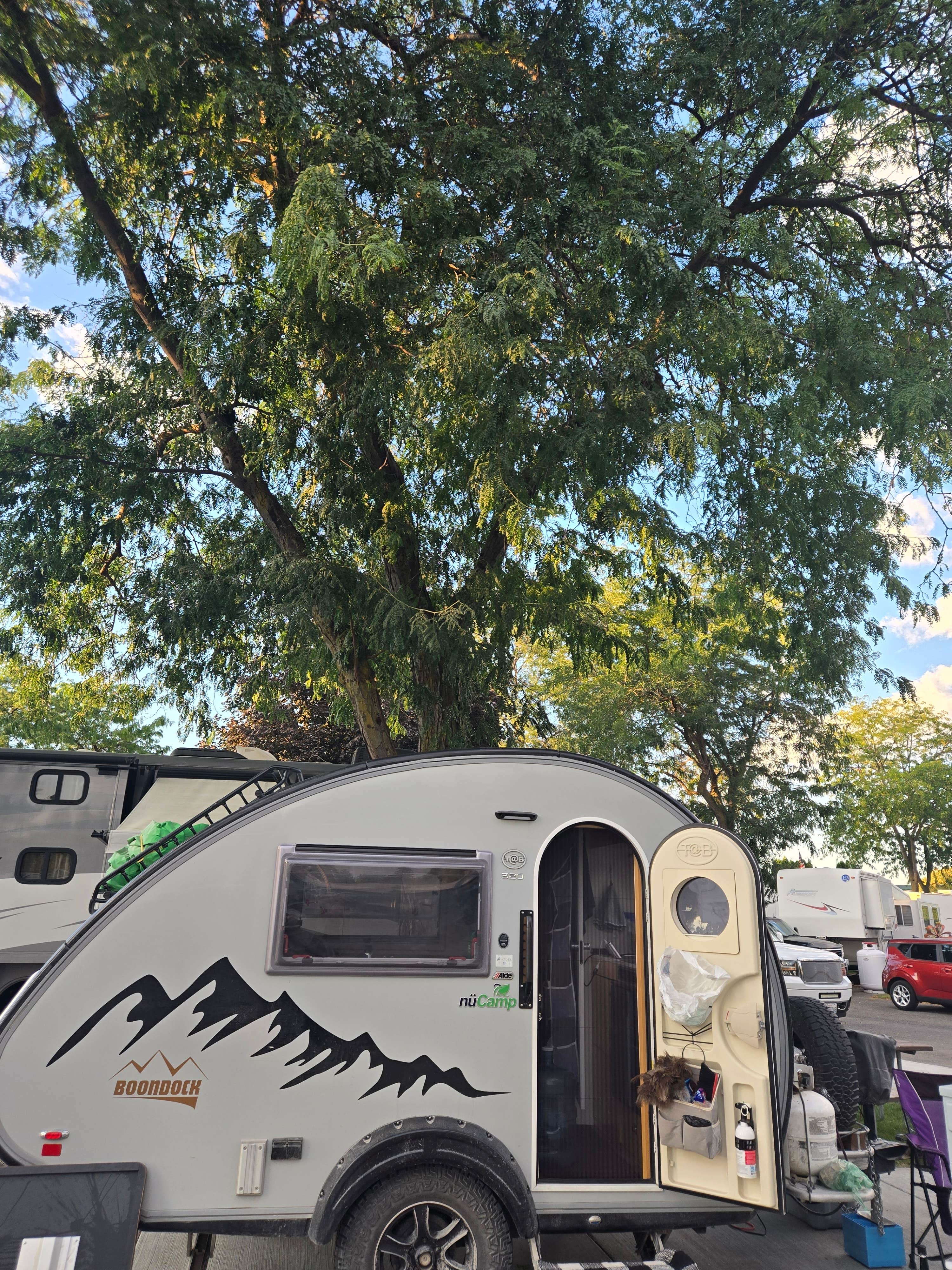 Steve M.'s photo of rv camping at Trailer Inns RV Park near Harrison, ID