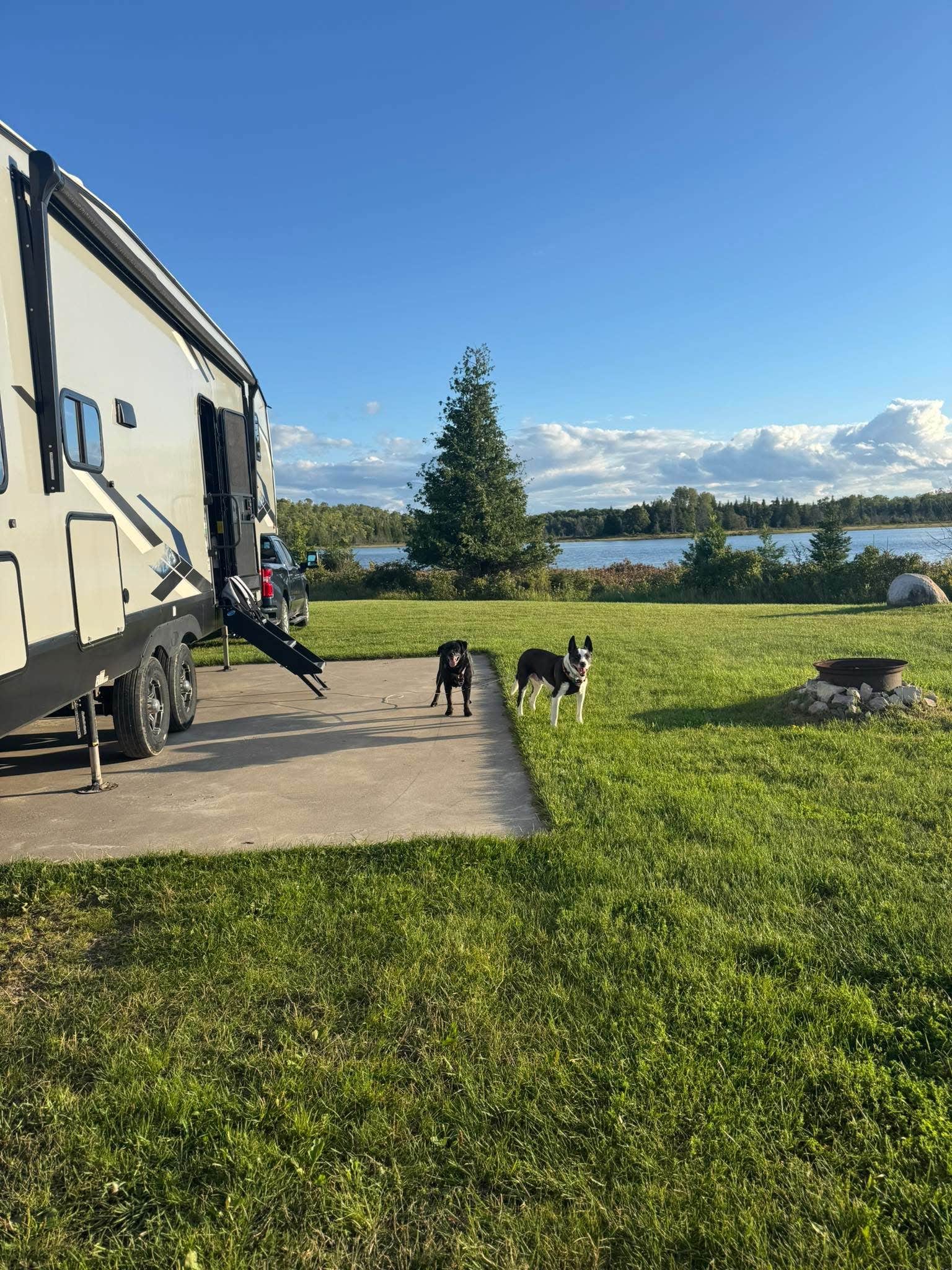 Camping near Drummond Island Township Park Campground: Trailhead Campground, De Tour Village, Michigan