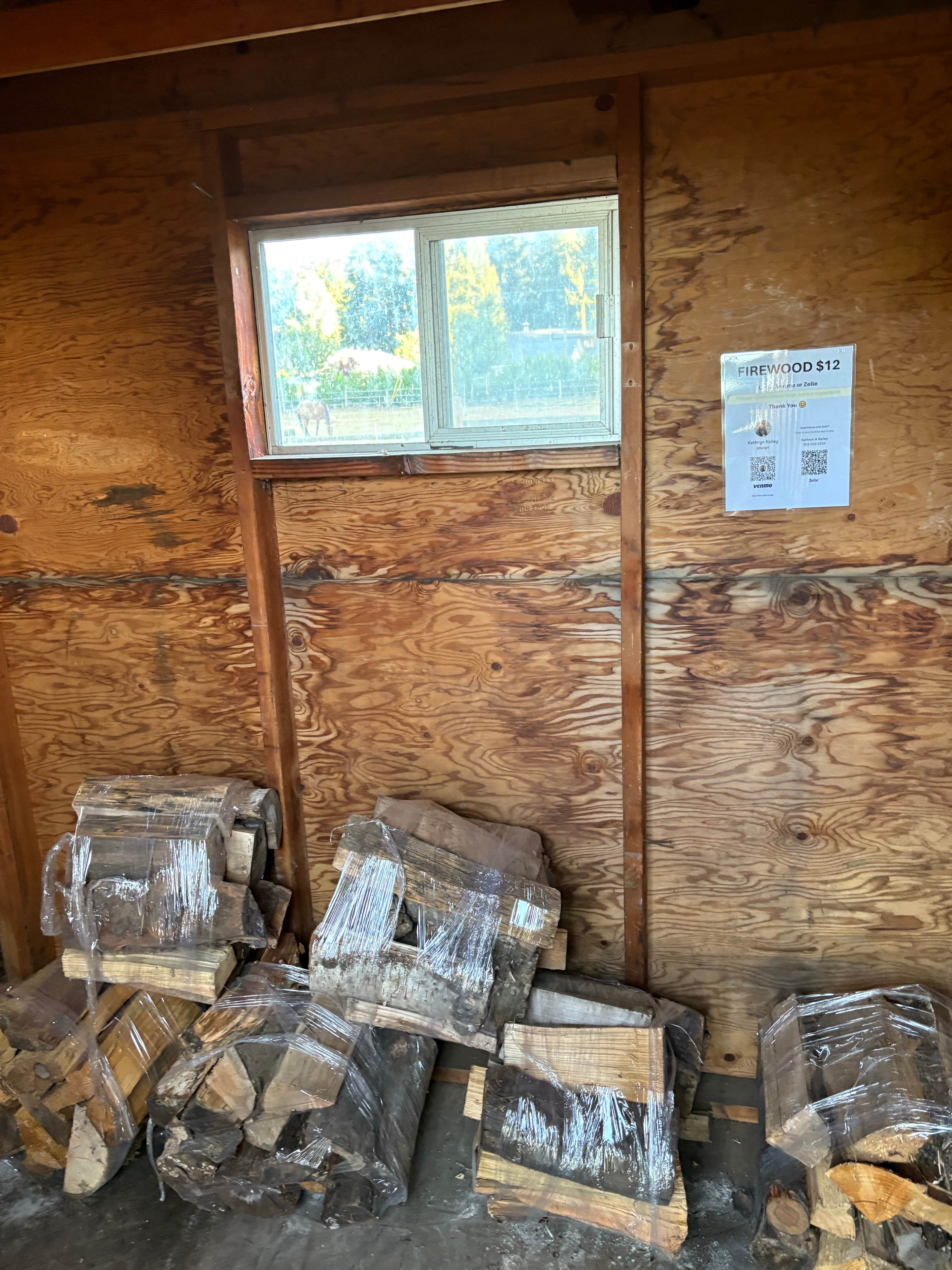 Amanda K.'s photo of camping with pets at Tranquil Orchards and Wine Tours near Monmouth, OR