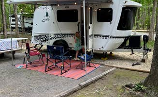 Lance B.'s photo of rv camping at Tranquility Campground near Alpine, AL