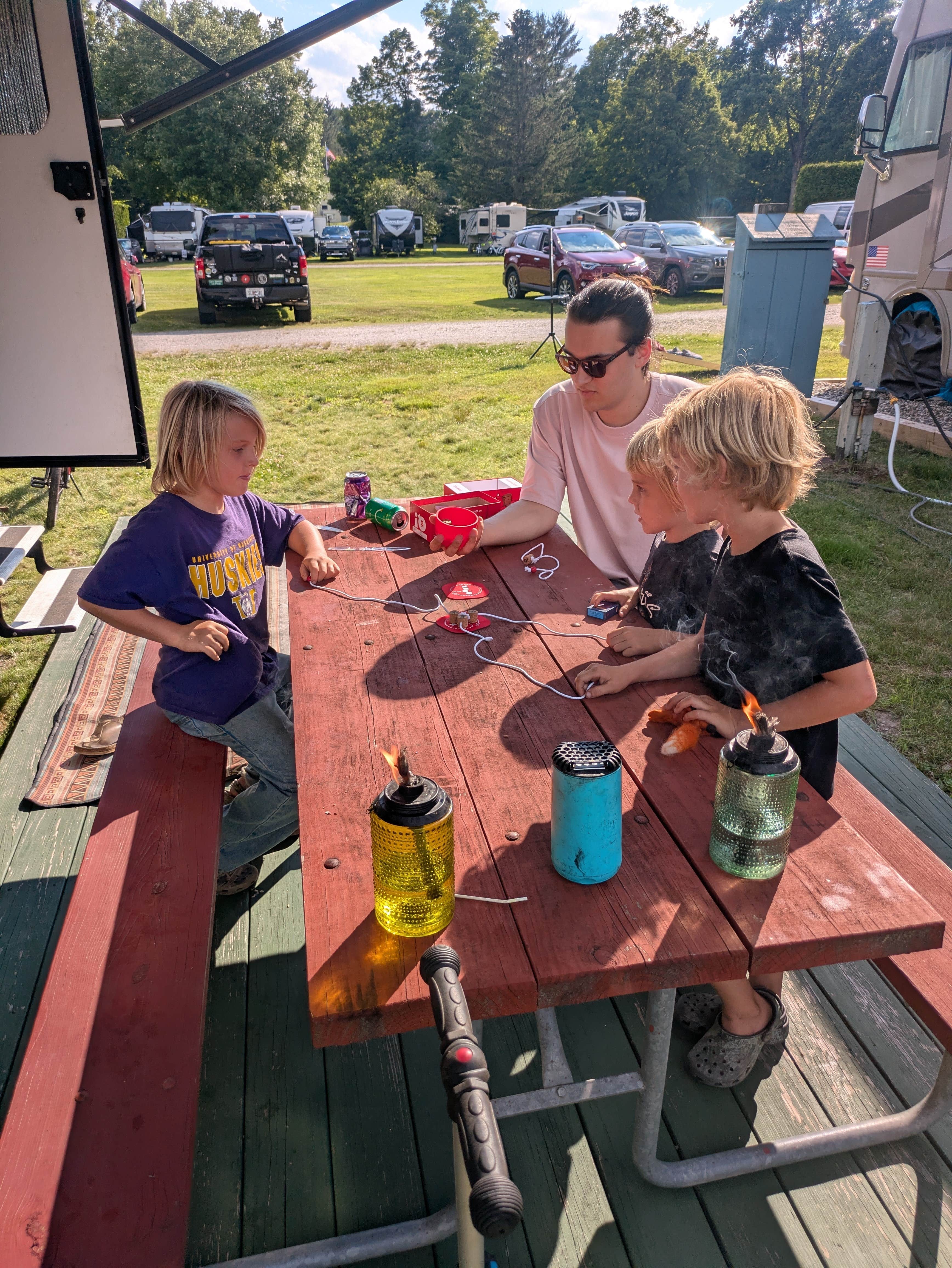 Camper-submitted photo at Travelers Woods Of New England, Inc near Northfield, MA