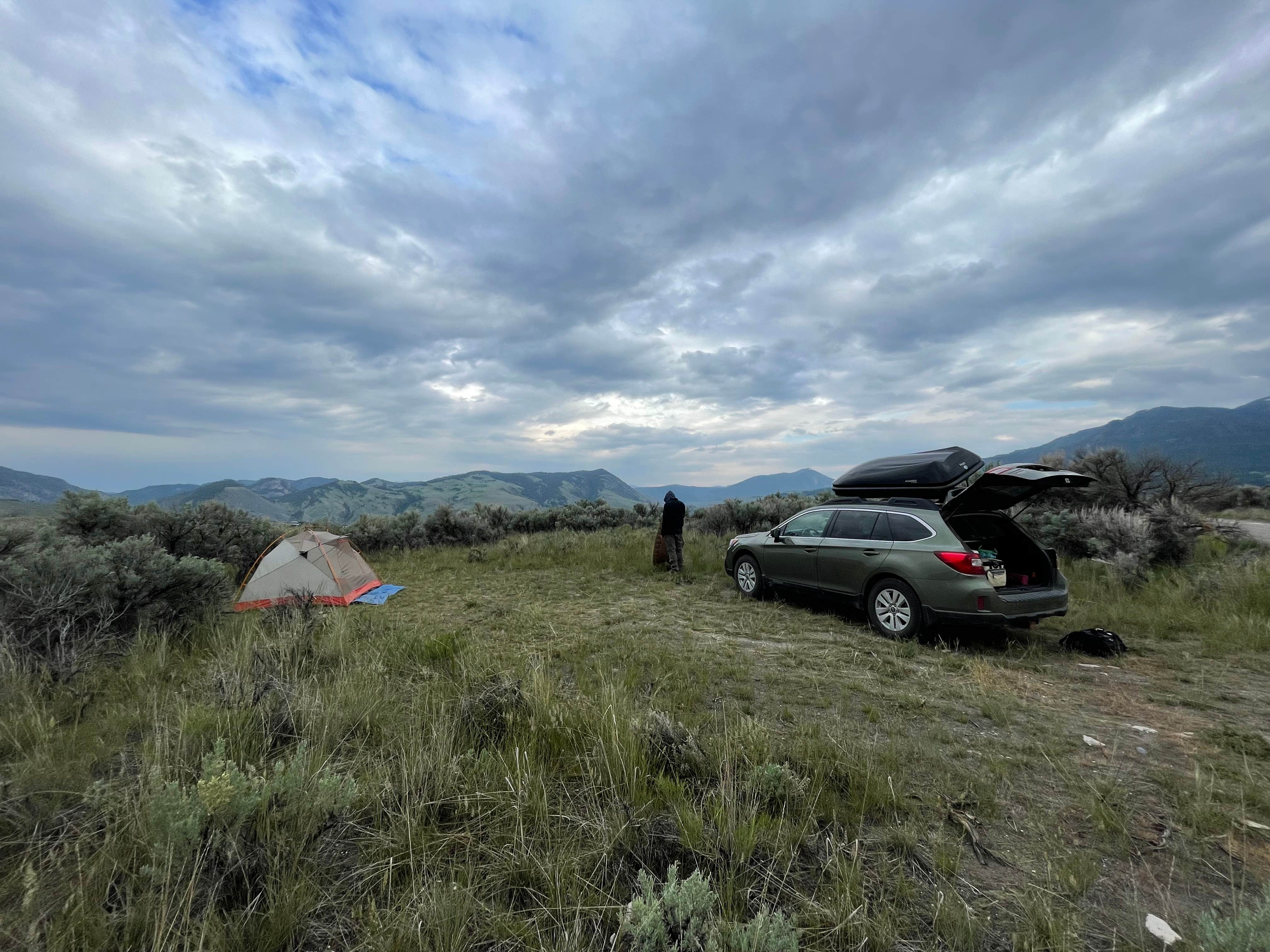 Nicki S.'s photo at Travertine Road Dispersed - Yellowstone in Montana