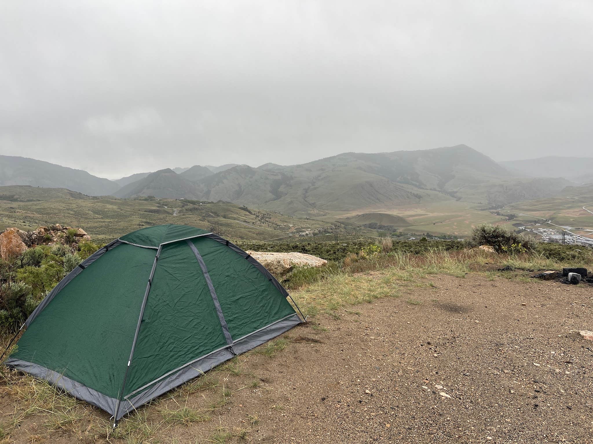Makenzie S.'s photo at Travertine Road Dispersed - Yellowstone near Gardiner, MT