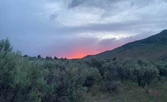 Suzie K.'s photo of a dispersed camping area at Travertine Road Dispersed - Yellowstone near Gardiner, MT